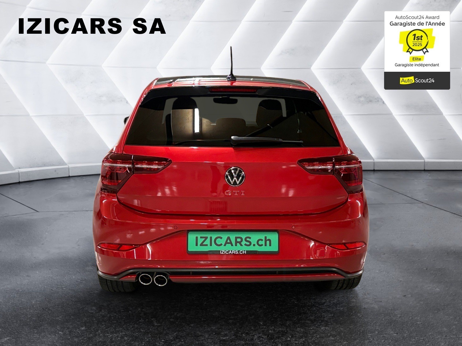 VW Polo 2.0 TSI GTI DSG / CAMERA DE RECUL / TOIT NOIRE / CLIM AUTO-image-7