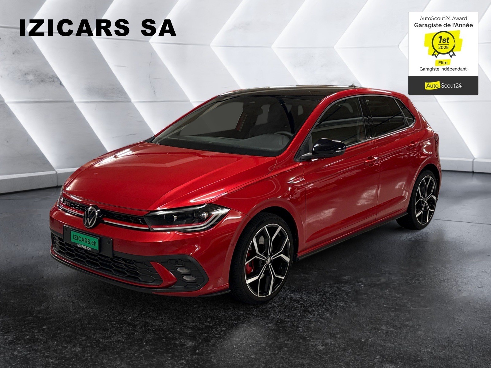 VW Polo 2.0 TSI GTI DSG / CAMERA DE RECUL / TOIT NOIRE / CLIM AUTO-image-4