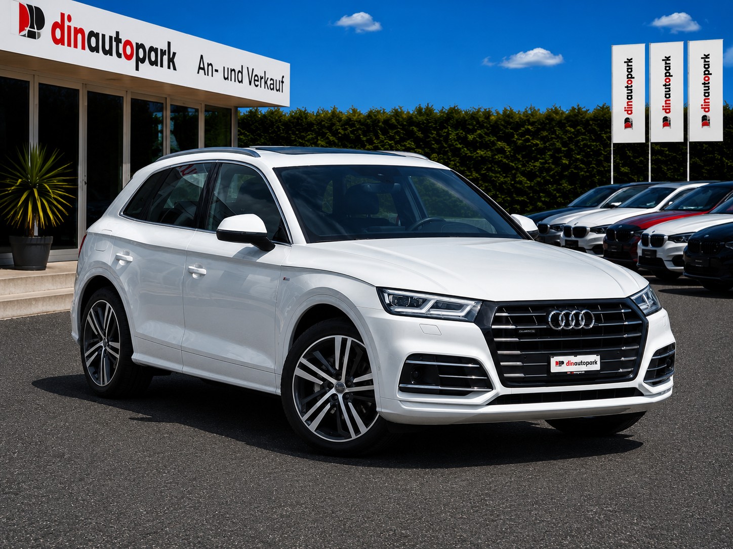 AUDI Q5 55 TFSI e Sport Quattro S-Line * CH-Fahrzeug * Frisch ab MFK * Anhängerkupplung * Panorama * Frisch ab MFK *-showroom-element-3