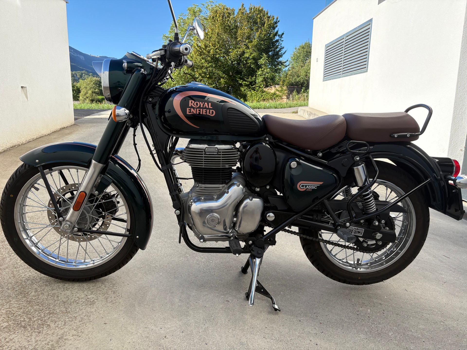 ROYAL ENFIELD Classic 350 Reborn, Halcyon Green-image-1