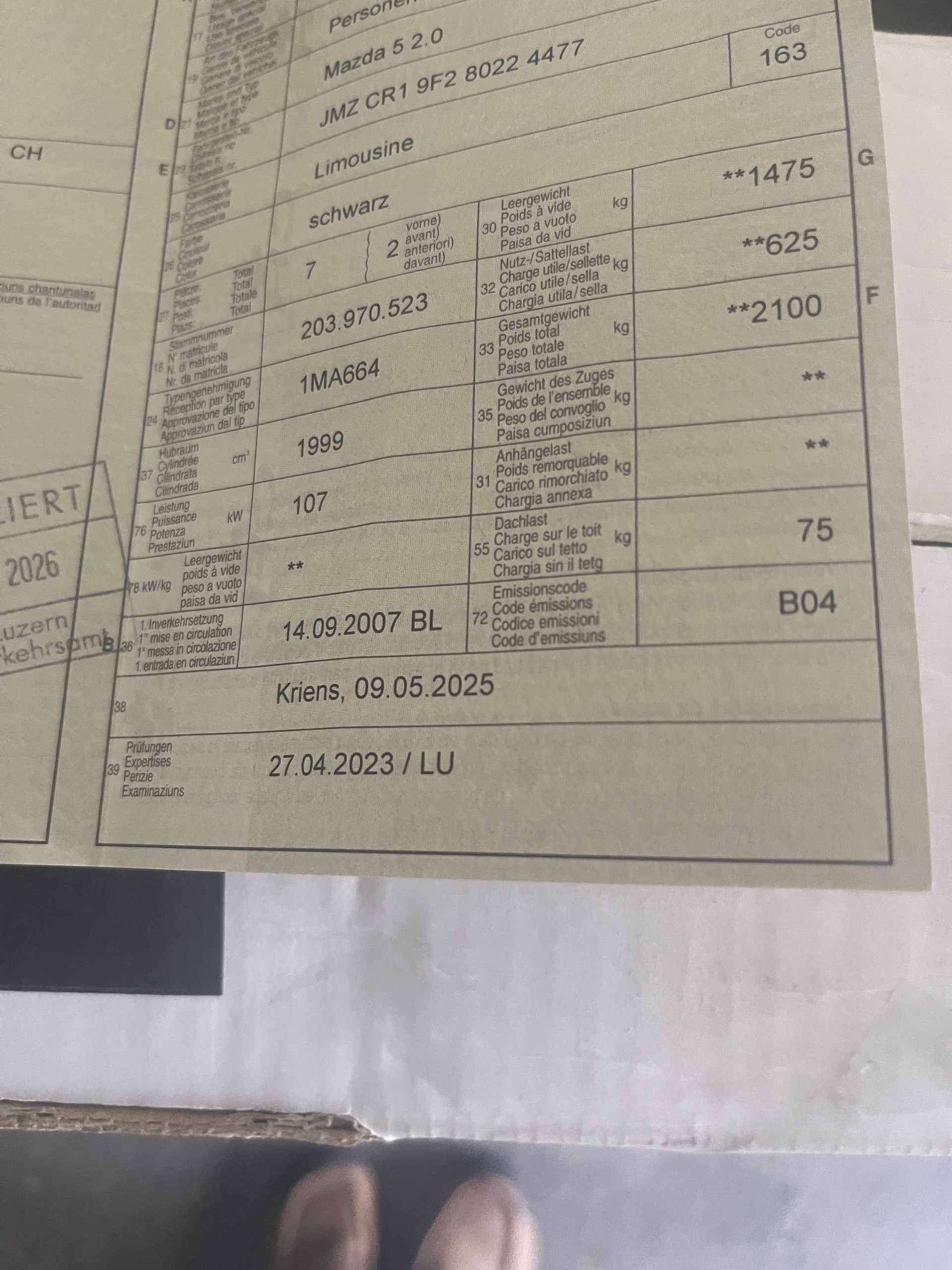 MAZDA 5 2.0 16V Exclusive-image-6