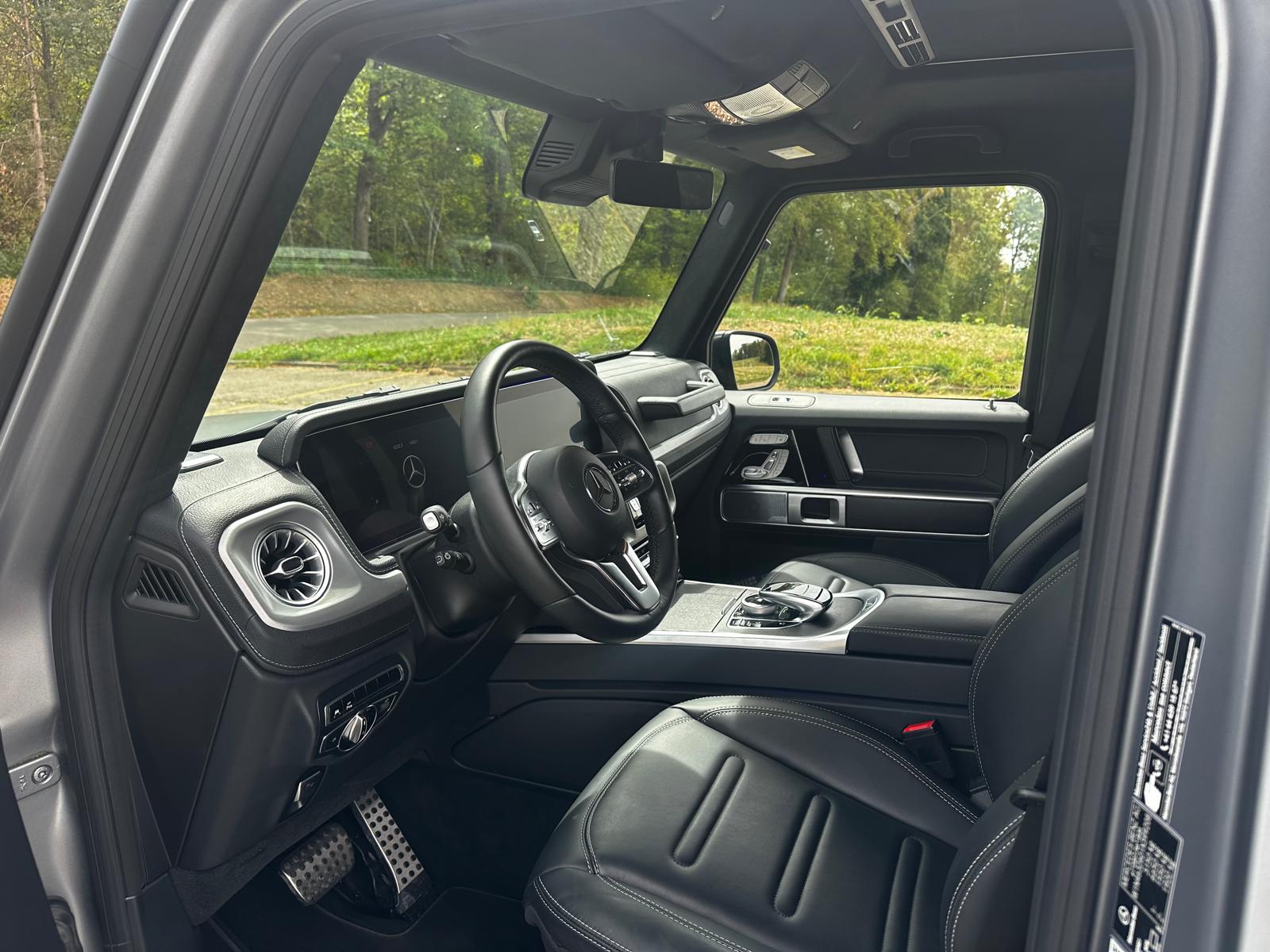 MERCEDES-BENZ MERCEDES-BENZ G 500 AMG Line 9G-Tronic – designo platin magno, 14'261 km, 1. Hand. 10 Jahre gratis Service - 100'000KM,-image-3
