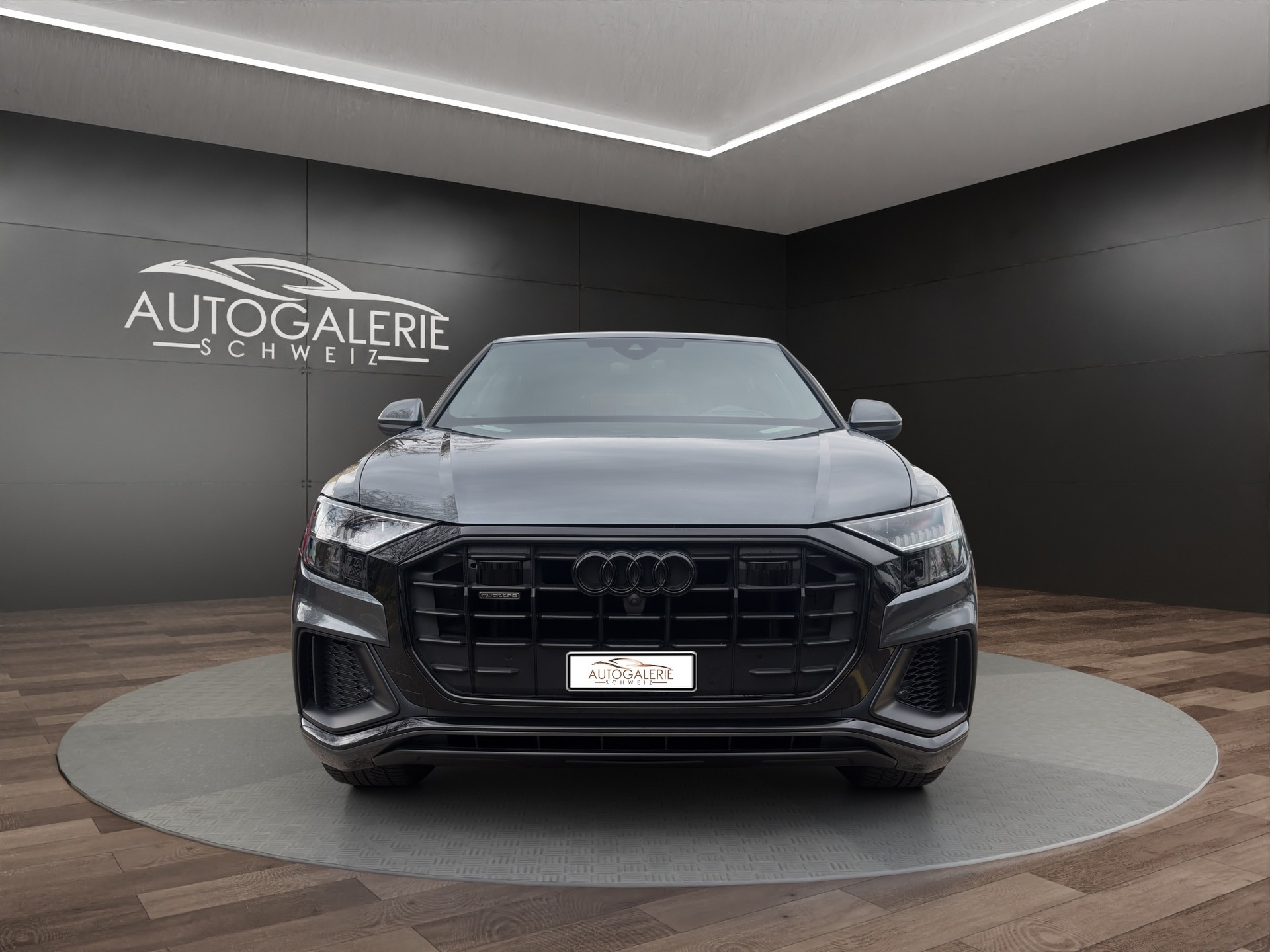 AUDI Q8 50 TDI quattro S-LINE | CH Fahrzeug | Black Paket | Pano | AHK | Luftfederung | B&O Sound | Head Up | Matrix |-image-6