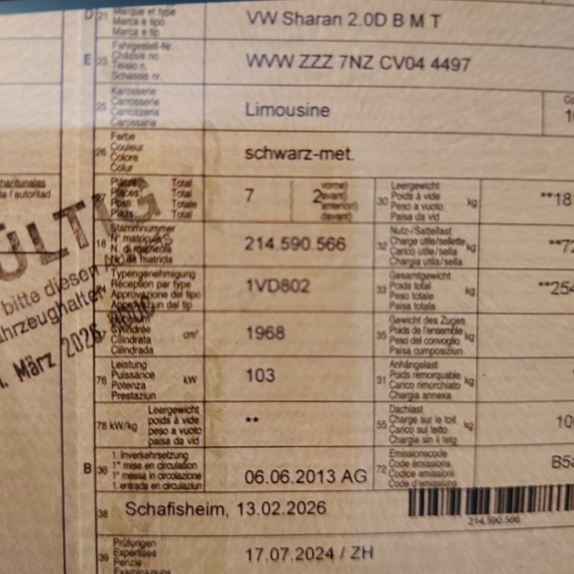 VW Sharan 2.0 TDI BlueMotion Technology Highline DSG-image-9