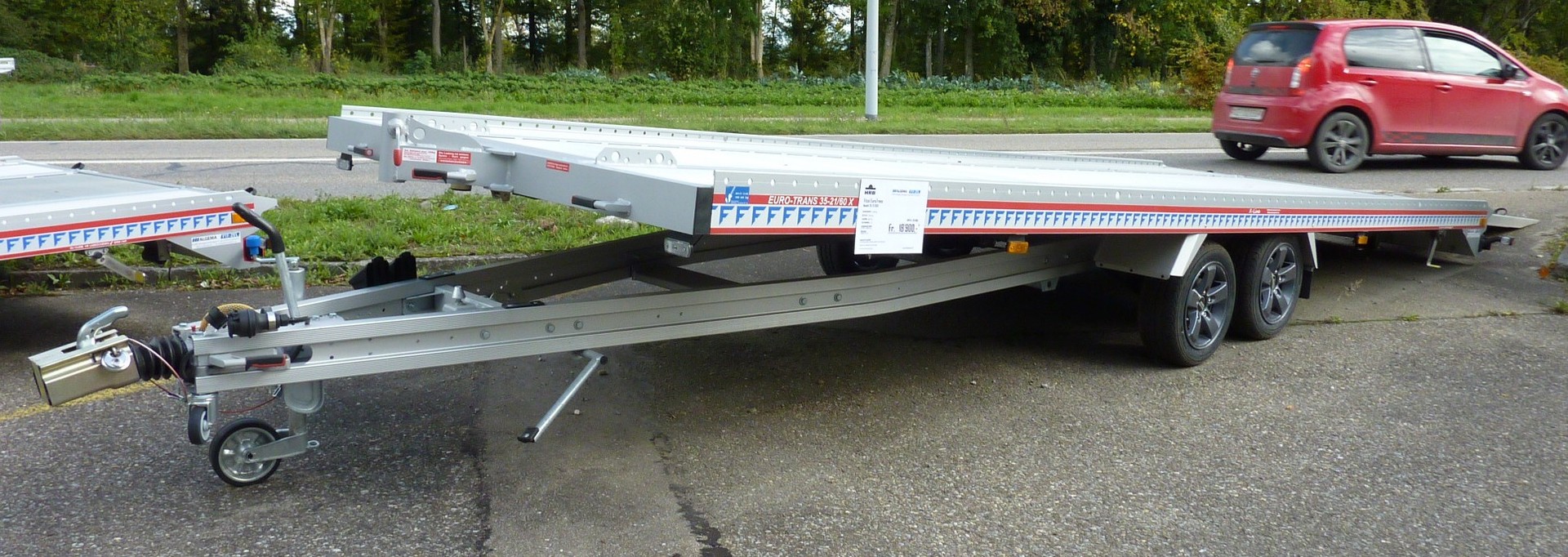FITZEL Autotransportanhänger Fitzel Euro-Trans 35-21/60X mit Zwischenboden