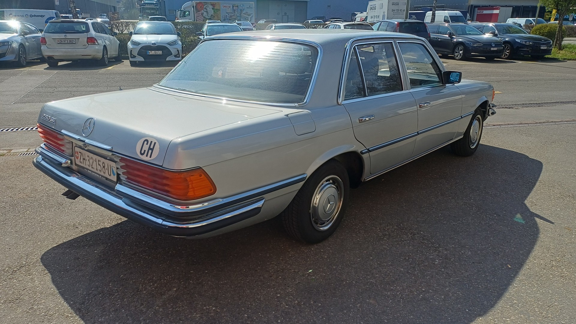 MERCEDES-BENZ 280 SE CH Auslieferung Leder Schiebedach zum aufbereiten-image-6