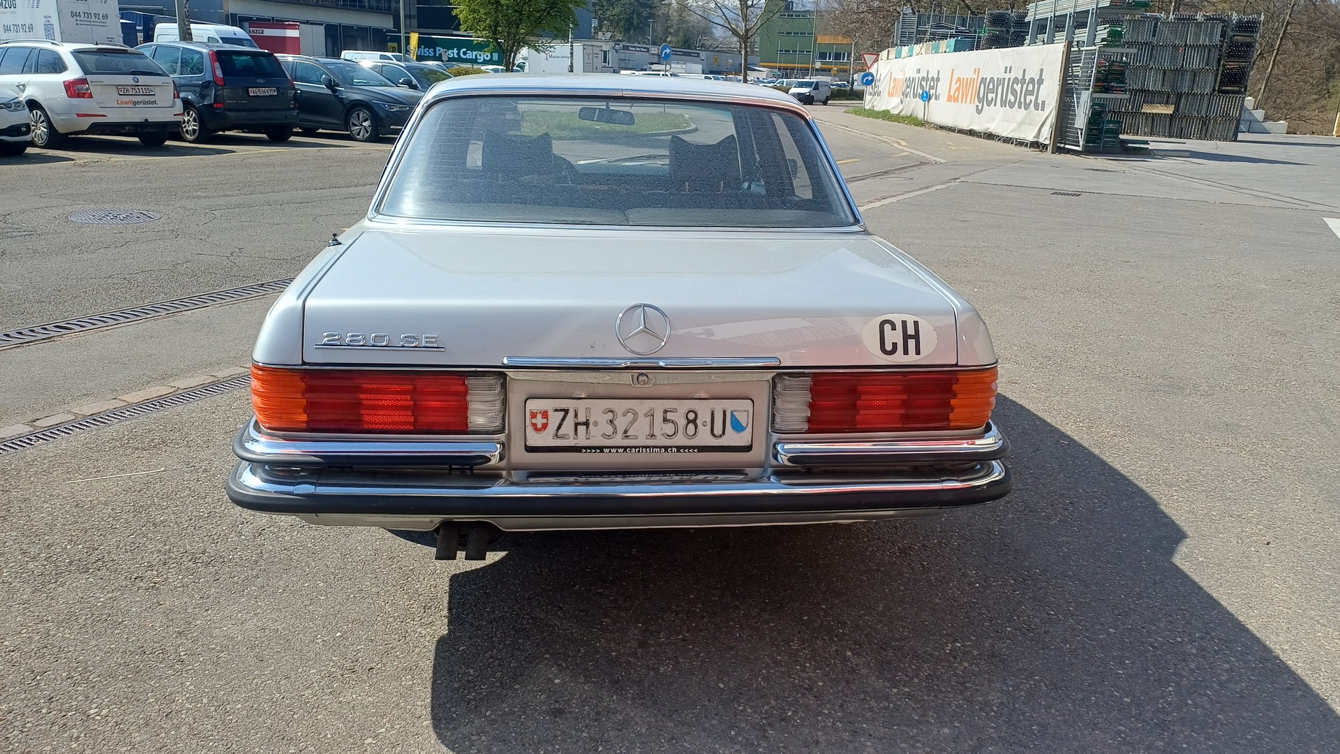 MERCEDES-BENZ 280 SE CH Auslieferung Leder Schiebedach zum aufbereiten-image-5
