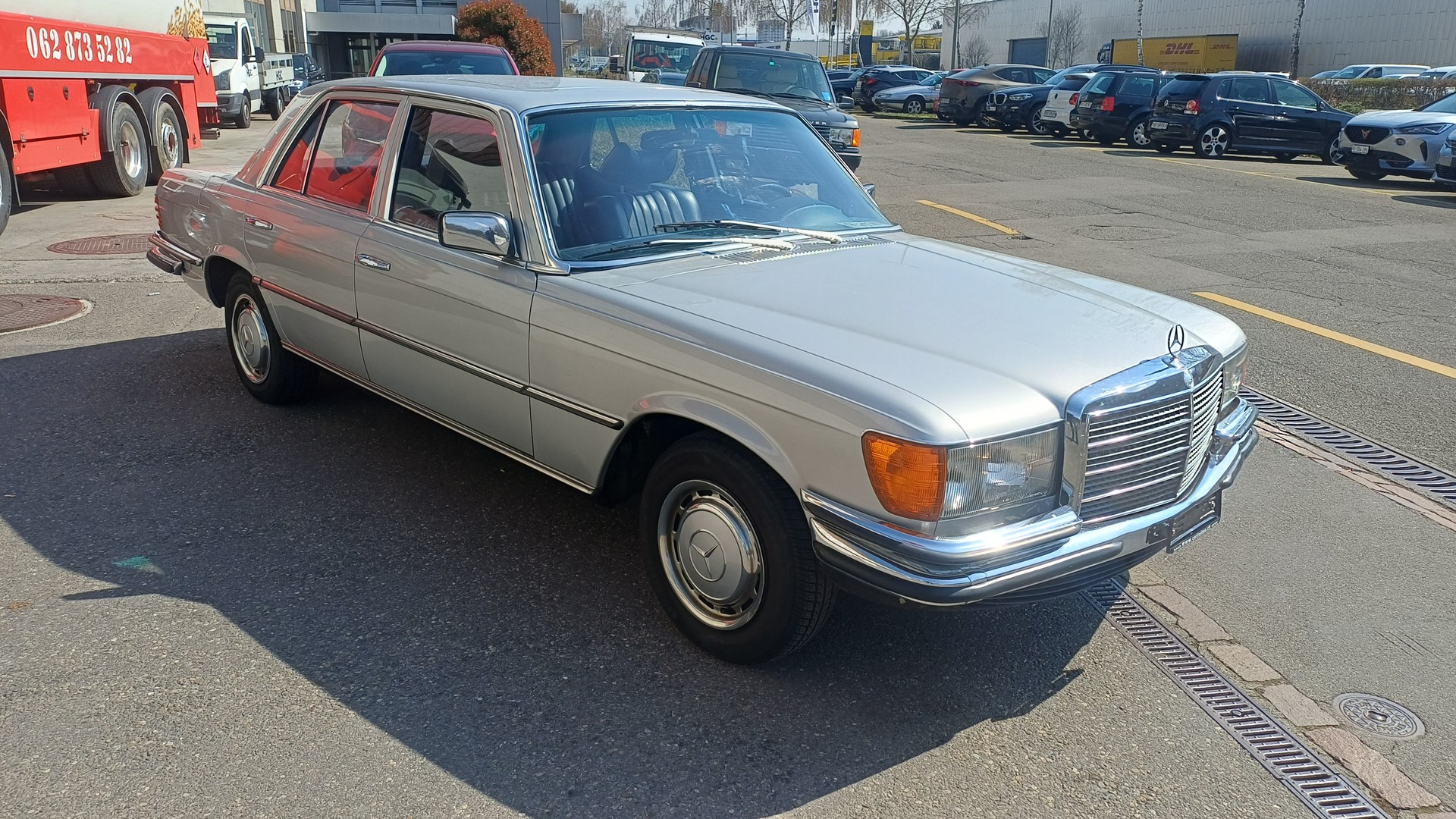 MERCEDES-BENZ 280 SE CH Auslieferung Leder Schiebedach zum aufbereiten-image-2