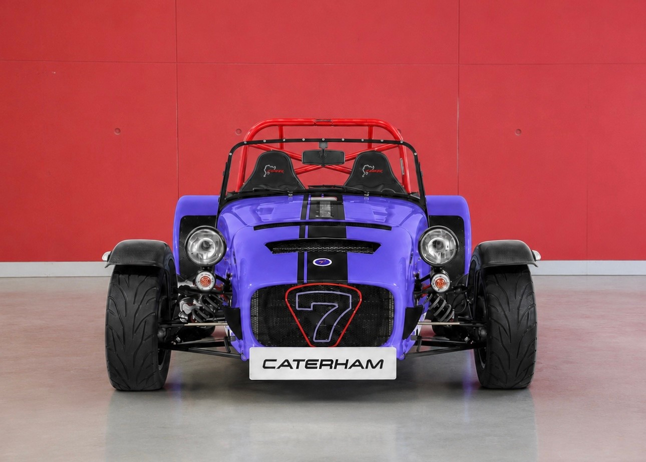 CATERHAM Seven 340 SV Nurburgring 1 of 100 (New Swiss car, Violet Blue metallic paint, 24-month warranty, delivery January 27)-showroom-element-2