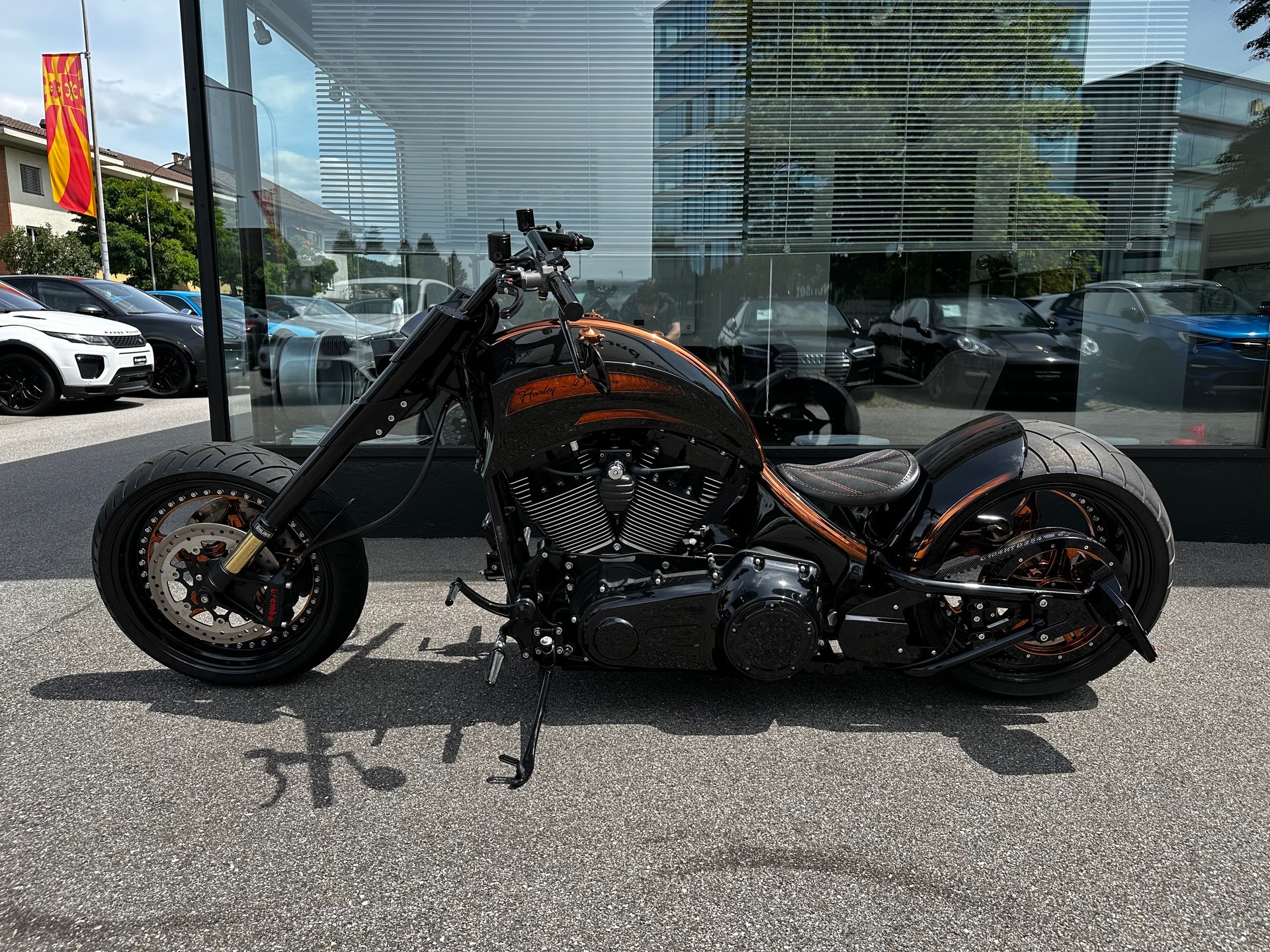 Harley-Davidson FLSS Softail Bündnerbike Custom