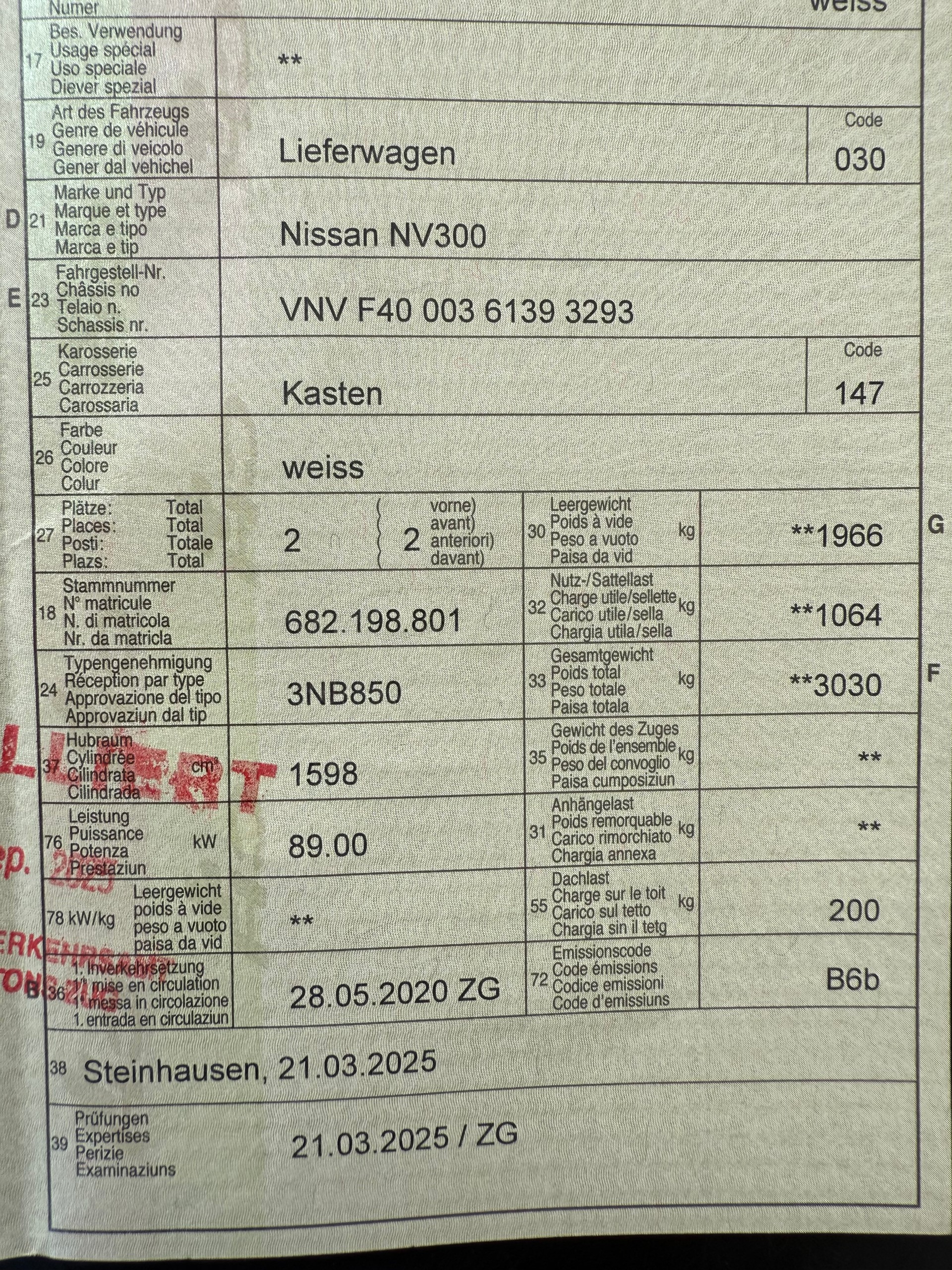 NISSAN NV300 dCi 120 2.9 L2H1 Eco-image-12