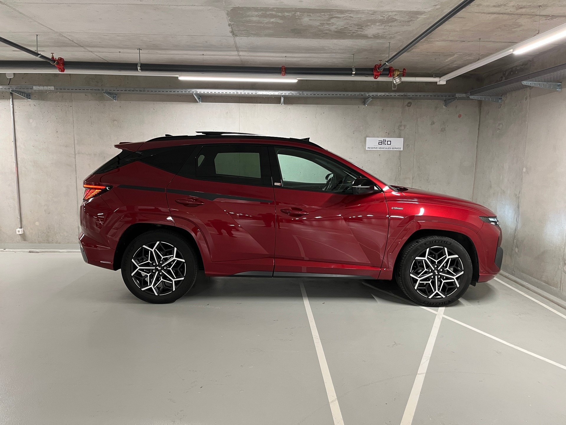 HYUNDAI Tucson 1.6 TGDI HEV N Line LUX pack 4WD-image-5