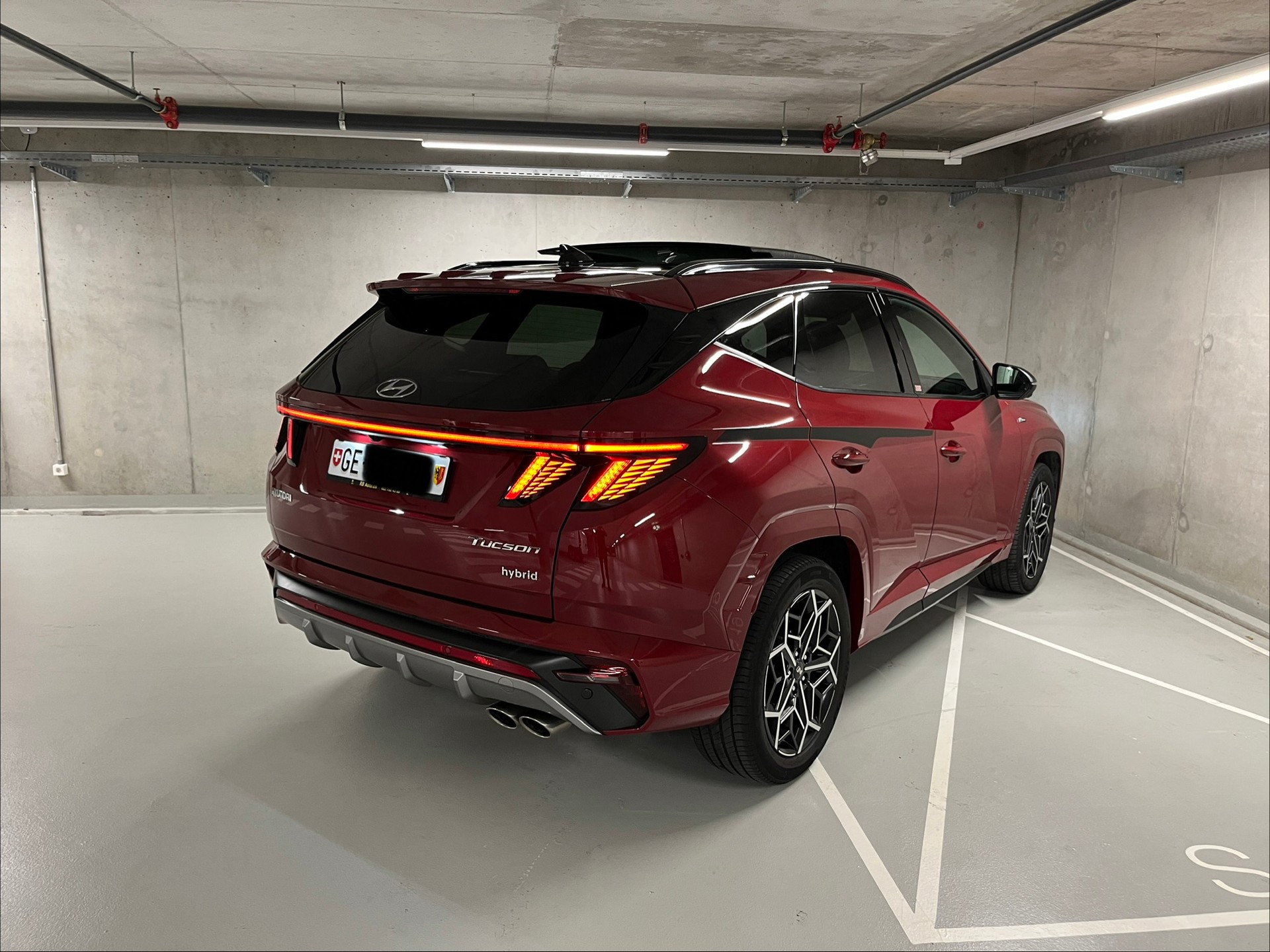 HYUNDAI Tucson 1.6 TGDI HEV N Line LUX pack 4WD-image-4