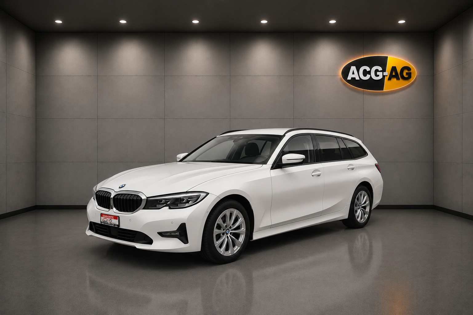 BMW 320d xDrive 48V Touring Steptronic ** Voll-Leder ** Gr-Navi ** RF-Kamera ** Sitzheizung ** Frisch Ab MFK & Service **-showroom-element-2