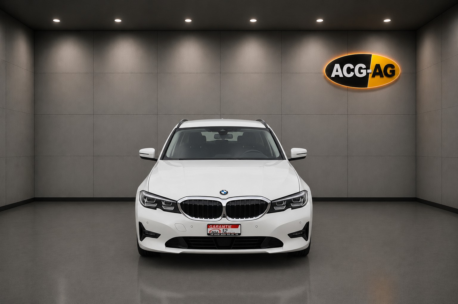 BMW 320d xDrive 48V Touring Steptronic ** Voll-Leder ** Gr-Navi ** RF-Kamera ** Sitzheizung ** Frisch Ab MFK & Service **-showroom-element-1