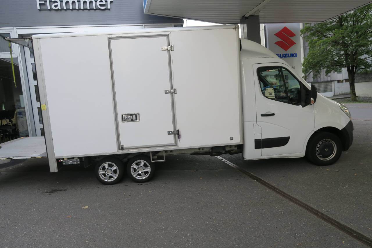 OPEL Movano Koffer Hebebühne. 3.5 t L2