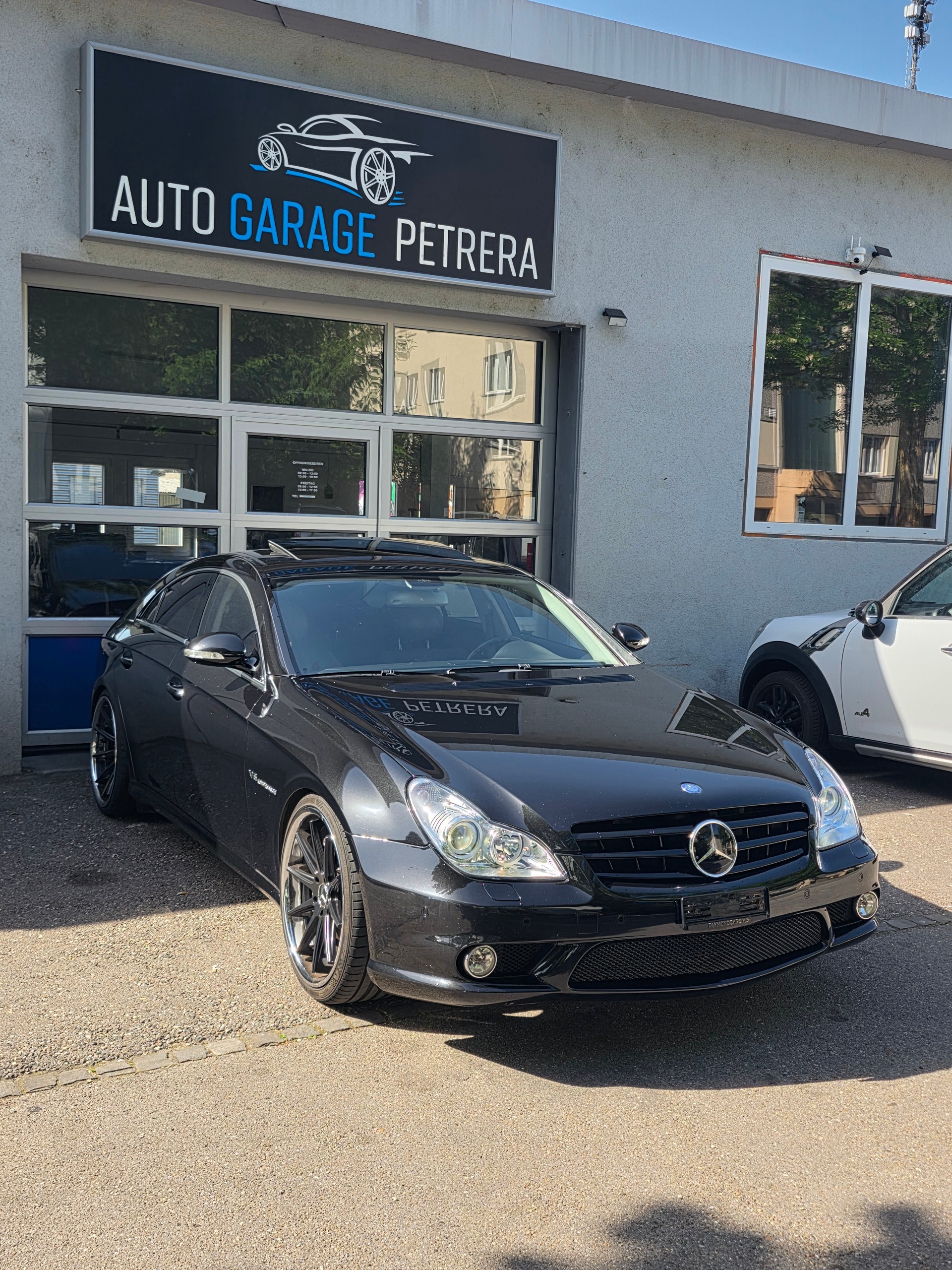 MERCEDES-BENZ CLS 55 AMG *MFK 01.2026 *Aversus 20Zoll *Carbon Diffusor mit Spoiler *Distronic *Harman Kardon *Keyless