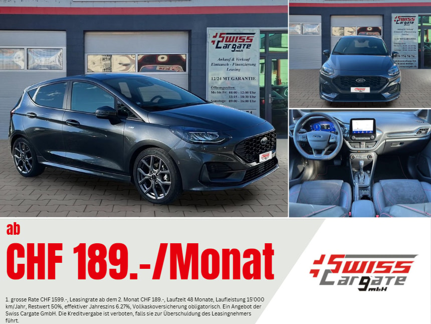 FORD Fiesta 1.0 SCTi MHEV ST Line X Automat