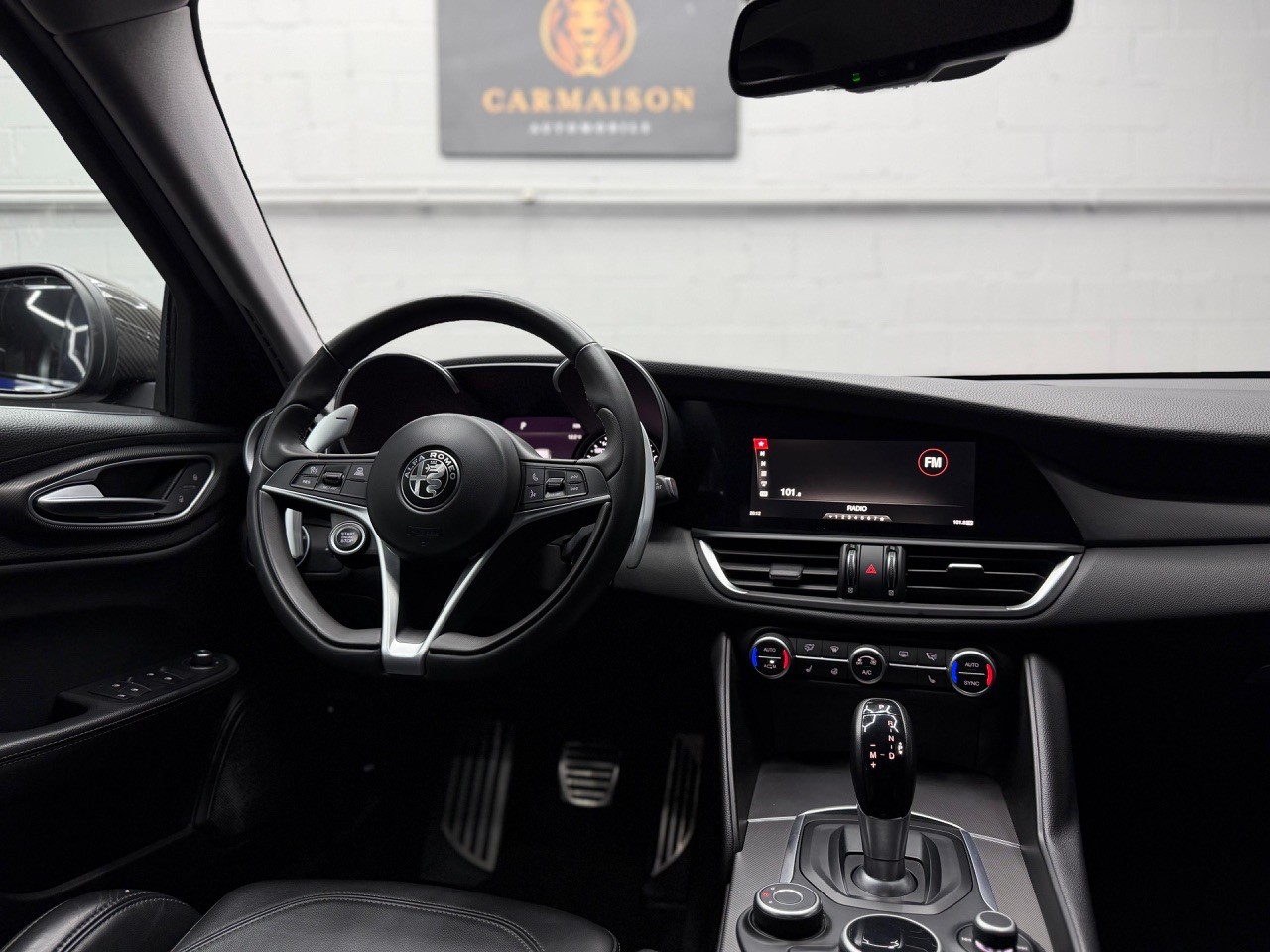 ALFA ROMEO Giulia 2.0 Veloce TI Q4 Automatic | Carbon | Ragazzon Auspuff | H&R Federn-image-24