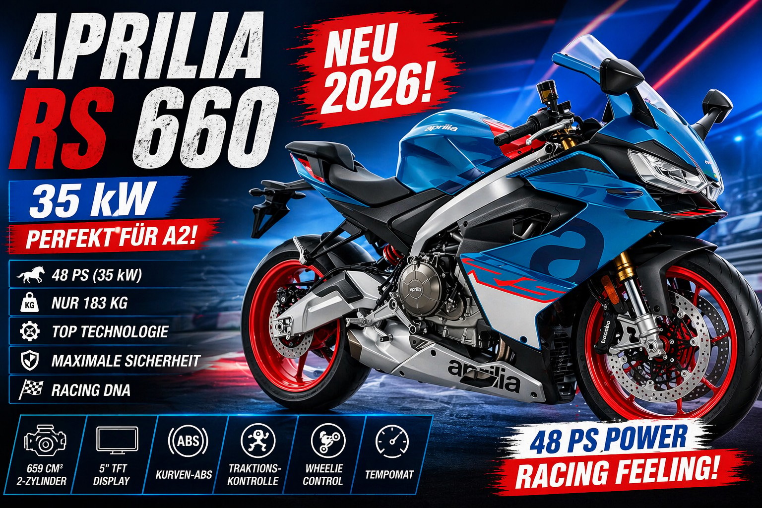 APRILIA RS 660 (35kW) E5+ 2026-image-0