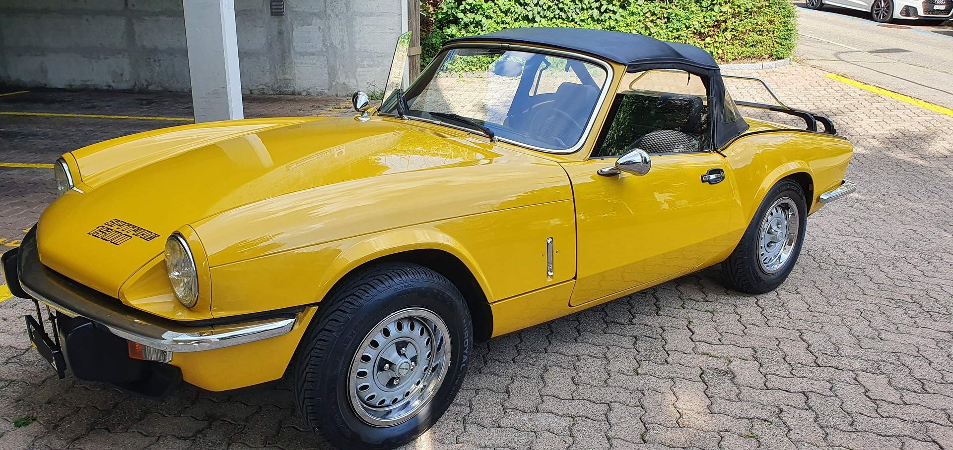 TRIUMPH Schöner Originaler Spitfire Veteran /MFK 10.24 2.Hand viel Zubehör
