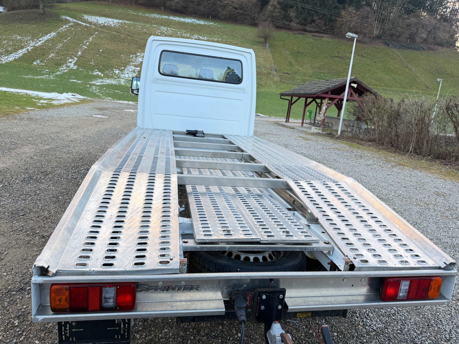 MERCEDES-BENZ AUTOTRANSPORTER 1600 kg Nutzlast mit Anhänger-image-3