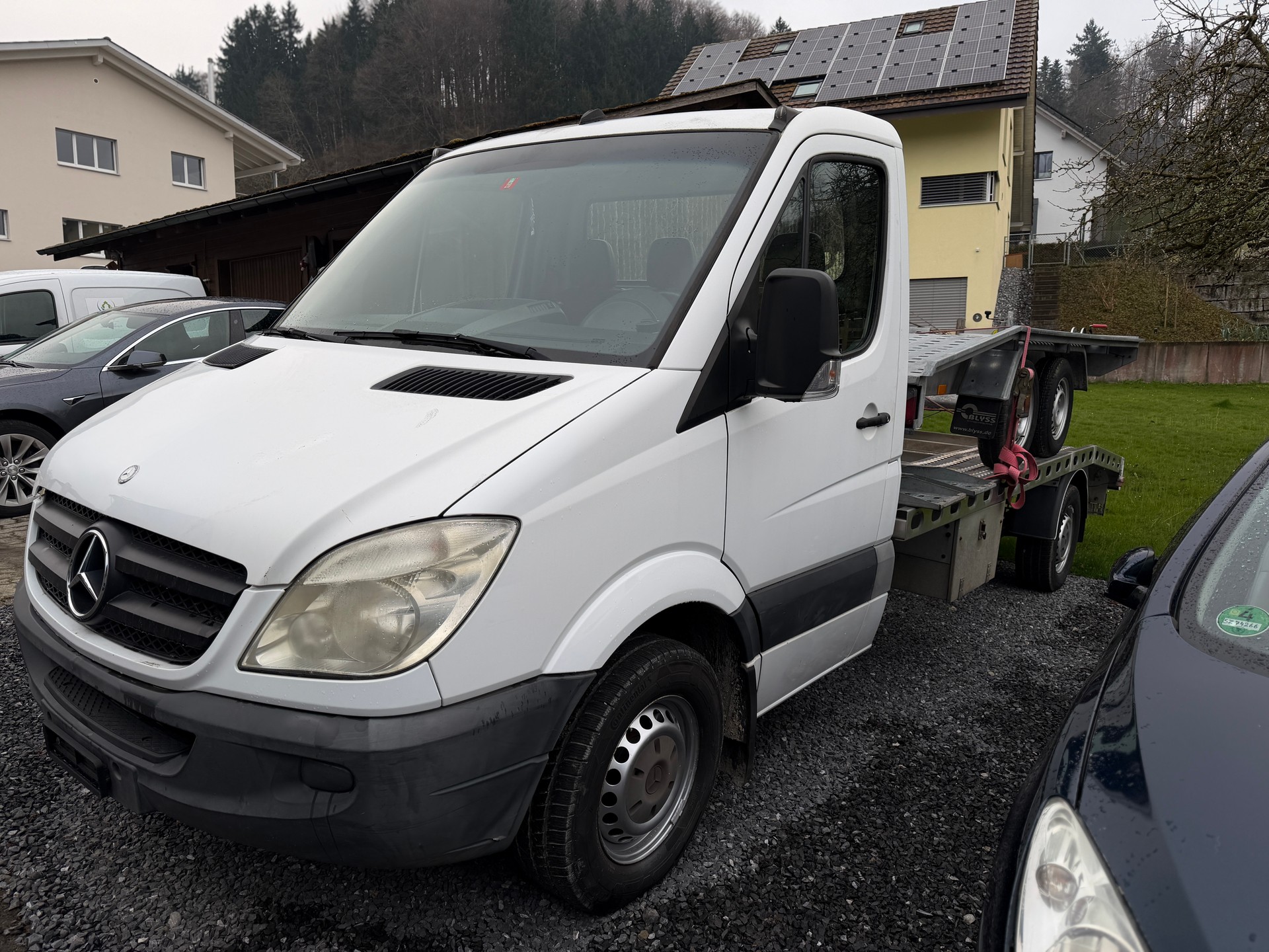 MERCEDES-BENZ AUTOTRANSPORTER 1600 kg Nutzlast mit Anhänger-image-13