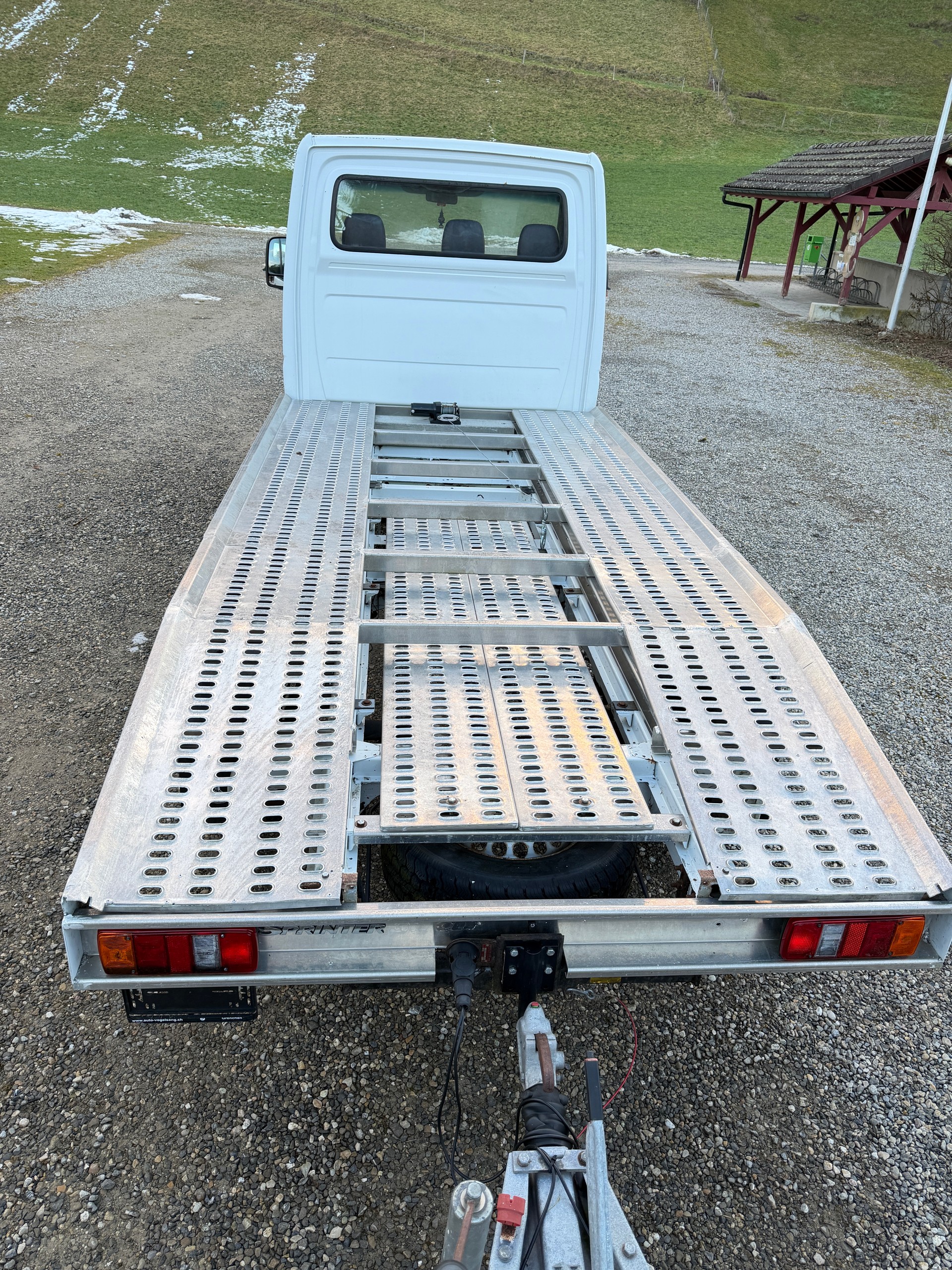 MERCEDES-BENZ AUTOTRANSPORTER 1600 kg Nutzlast mit Anhänger-image-6