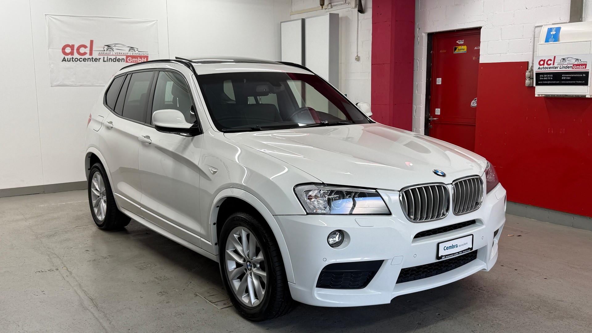 BMW X3 xDrive 30d Steptronic M Paket aus 1 Hand, Servicegepflegt, ab MFK, 8 fach Rad, Garantie 12 M./20000km