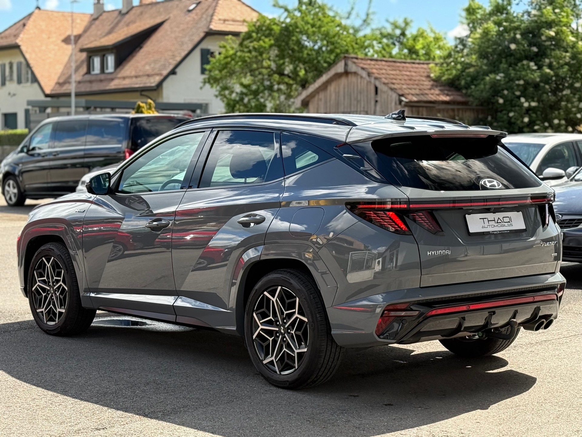 HYUNDAI Tucson 1.6 TGDI 48V N Line LUX pack DCT 4WD-image-9