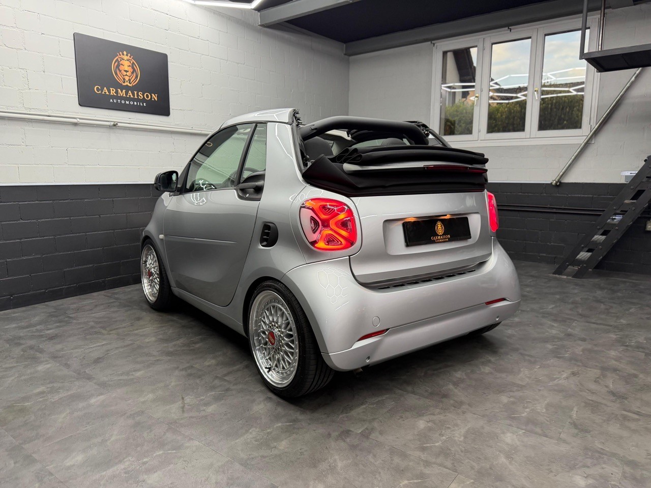 SMART fortwo twinmatic | 90 PS | Brabus Heckleuchten | Evil eyes Limitiert | BBS Wheels | H&R Federn-image-7