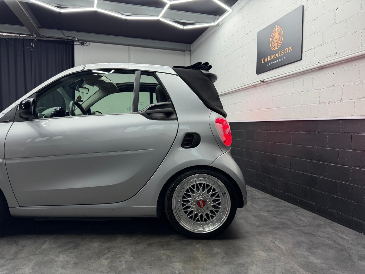 SMART fortwo twinmatic | 90 PS | Brabus Heckleuchten | Evil eyes Limitiert | BBS Wheels | H&R Federn-showroom-element-3