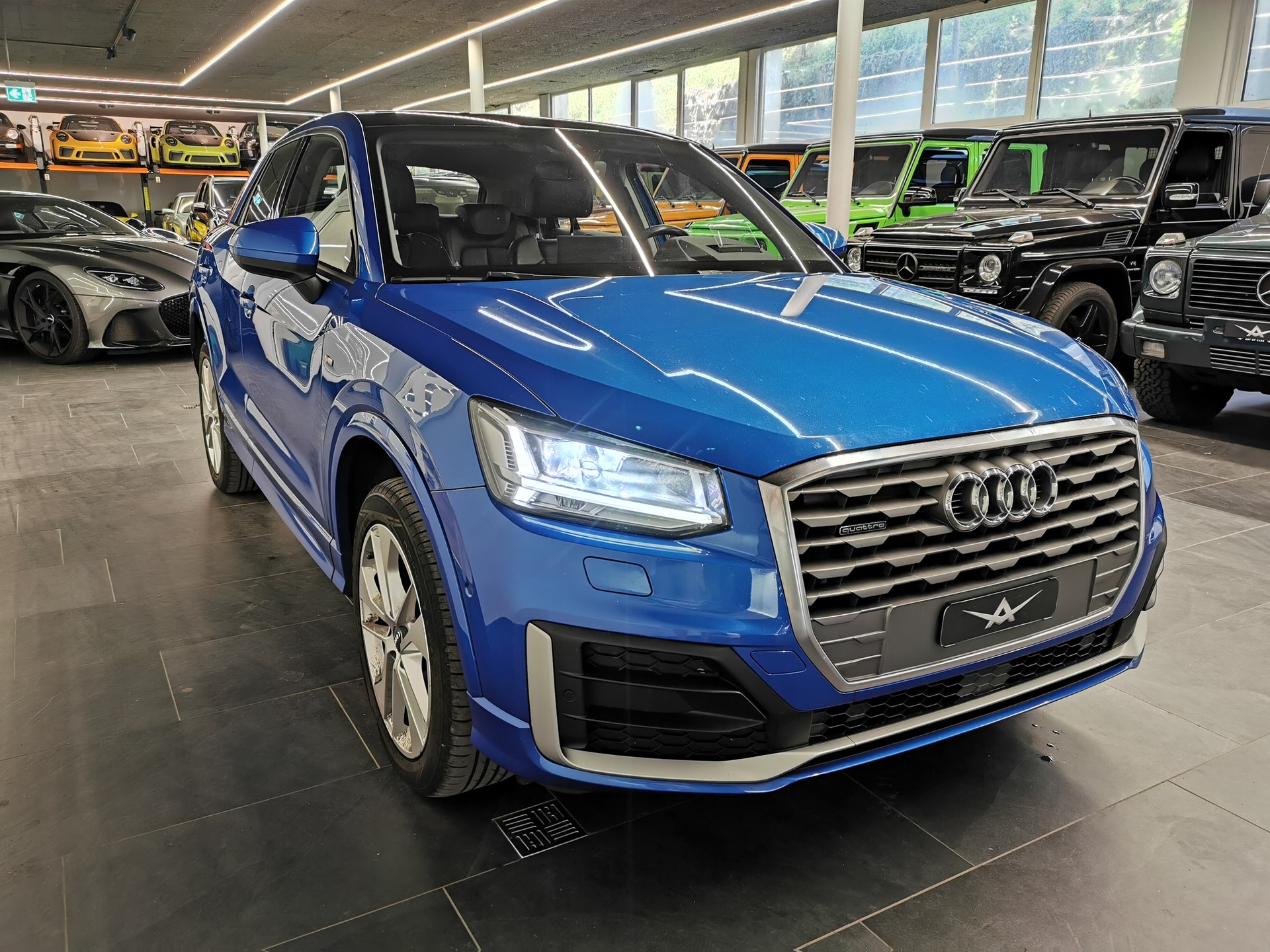 AUDI Q2 2.0 TDI AUDI EXCLUSIVE Edition # 1 quattro S-tronic NAPPA LEDER UNIKAT INDIVIDUAL AUSSTATTUNG PANO EL. HECKKLAPPE B&O S-LINE