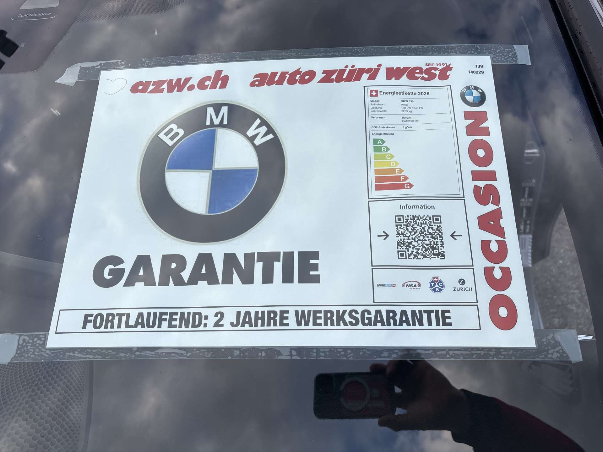 BMW 330i Touring xDrive M-Sport 245PS Steptronic Automat-showroom-element-3