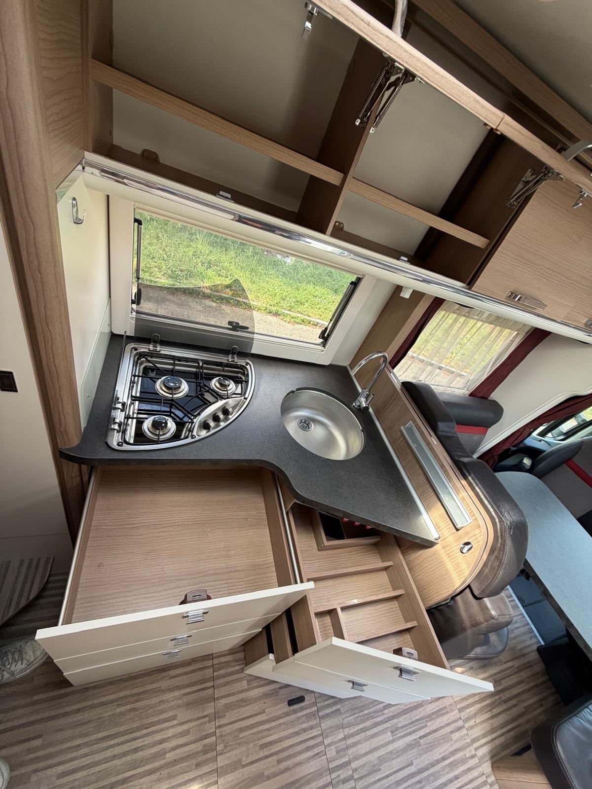 CARTHAGO Malibu Carthago T 410 QB – 150 PS | Garantie | Markise & Kamera | Frisch ab MFK, Service & Zahnriemen-image-13