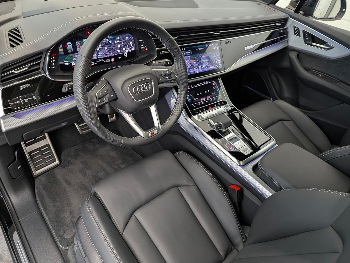 AUDI Q7 SUV 3.0 V6 50 TDI S Line quattro T-Tronic*2xS-LINE ALL-BLACK B&O 7-SITZER 360CAM AIR 4x4-LENK AHK-image-6