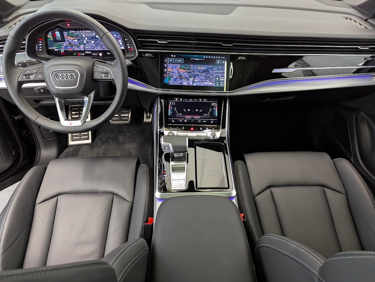 AUDI Q7 SUV 3.0 V6 50 TDI S Line quattro T-Tronic*2xS-LINE ALL-BLACK B&O 7-SITZER 360CAM AIR 4x4-LENK AHK-image-26