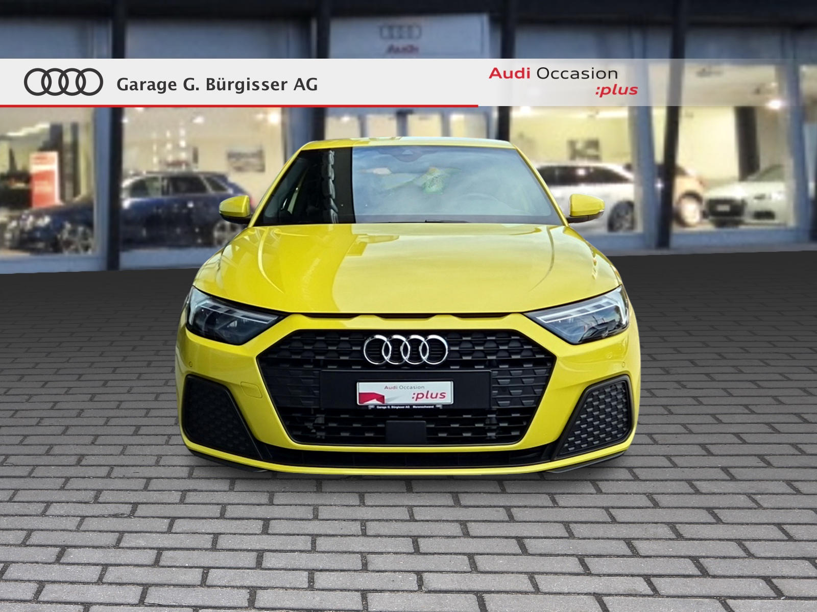 AUDI A1 Sportback 30 TFSI Attraction S-tronic Pythongelb Metallic-showroom-element-1