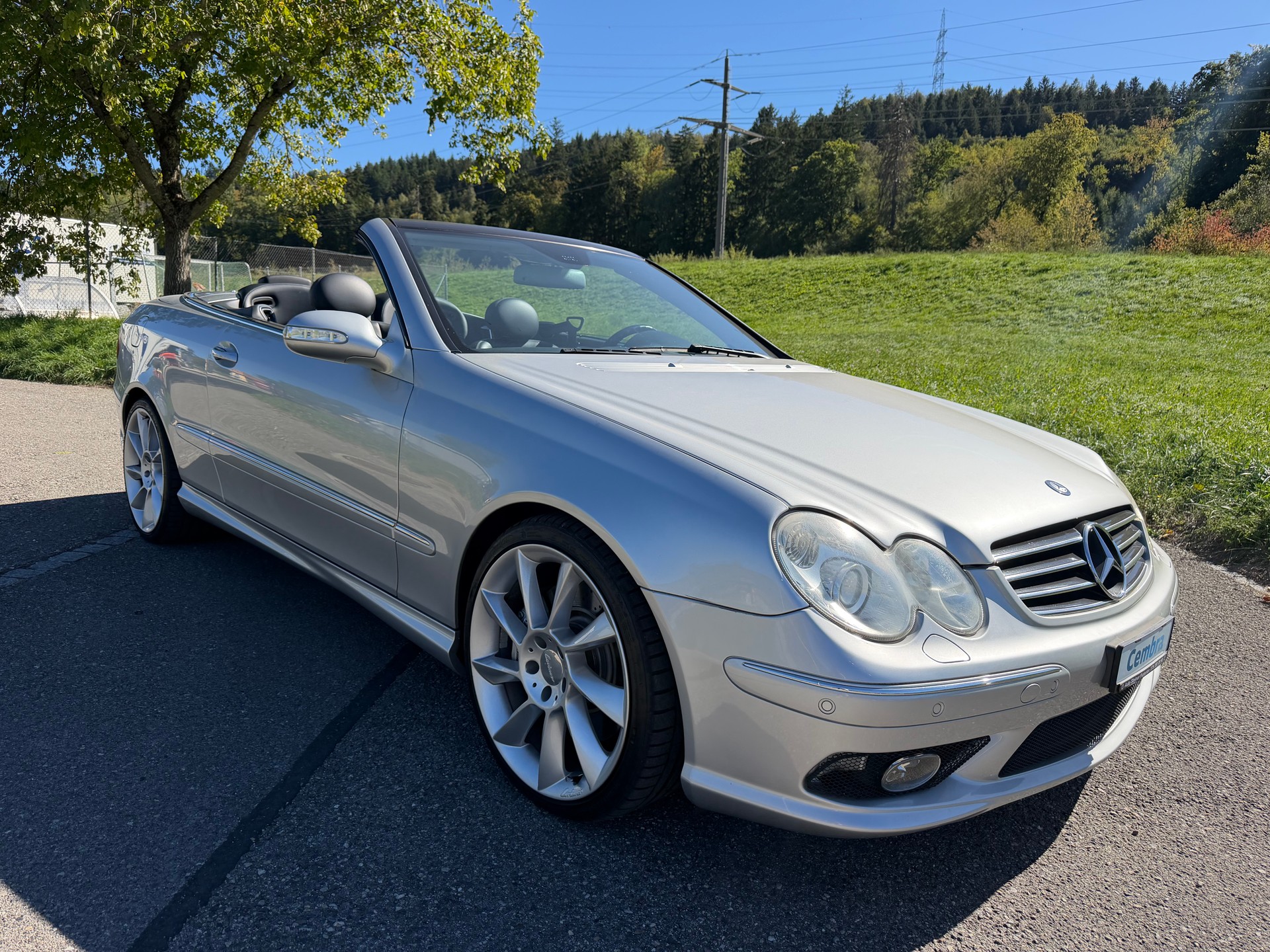 MERCEDES-BENZ CABRIO "CLK 55 AMG" AVANTGARDE AUTOMAT. TOP ZUSTAND !! KULT FAHRZEUG. AB MFK VOLL OPTIONEN !! LORINSER RÄDER.-showroom-element-1