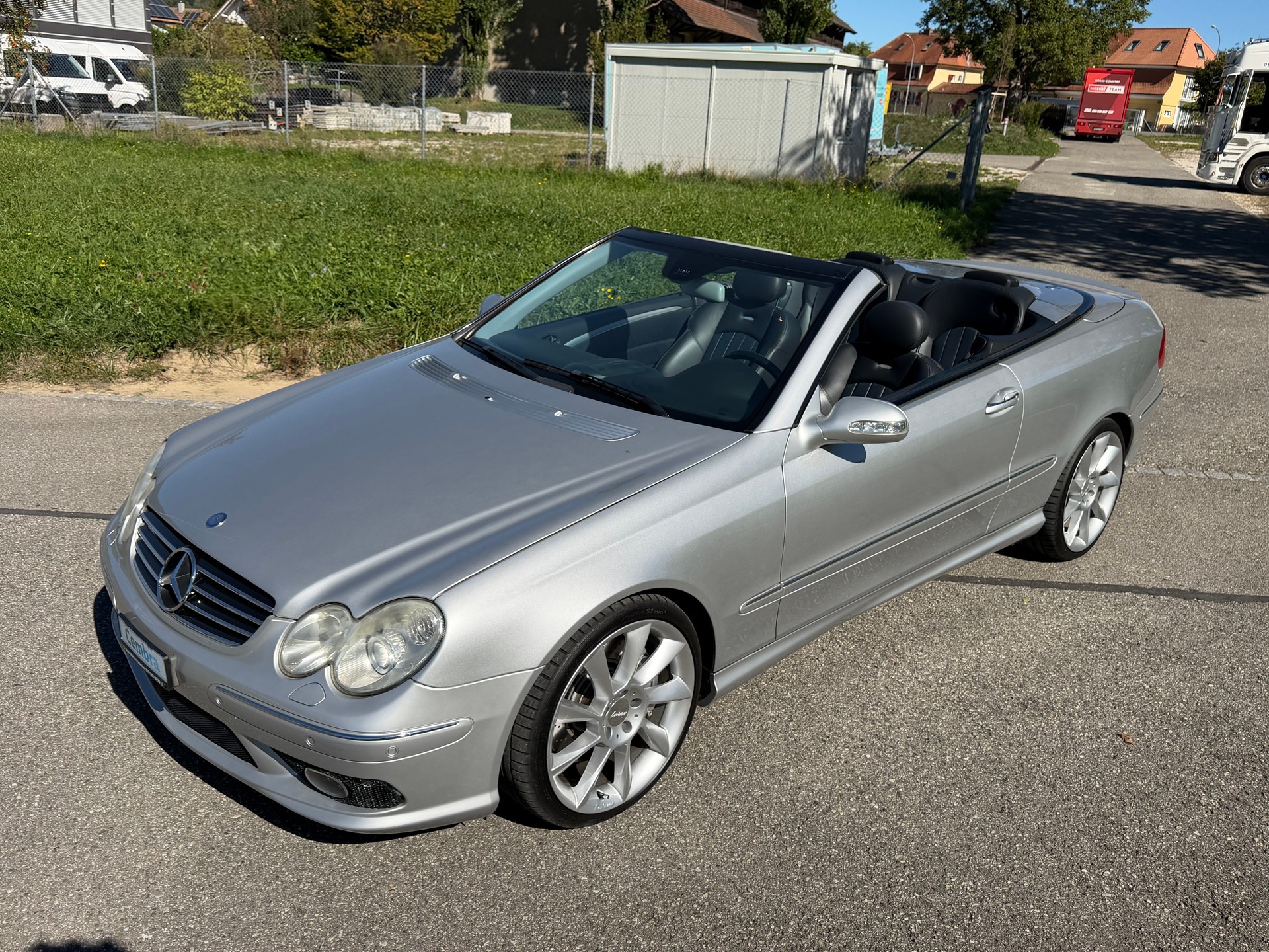 MERCEDES-BENZ CABRIO "CLK 55 AMG" AVANTGARDE AUTOMAT. TOP ZUSTAND !! KULT FAHRZEUG. AB MFK VOLL OPTIONEN !! LORINSER RÄDER.