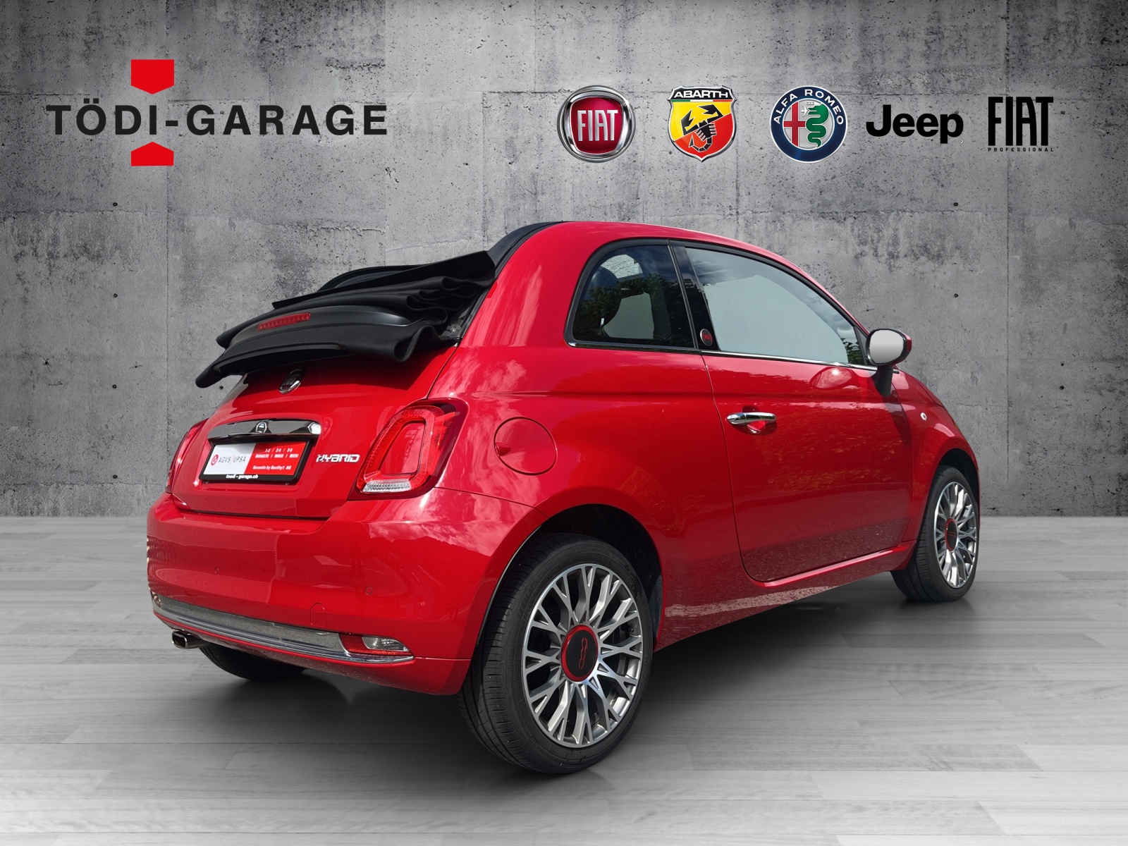 FIAT 500C 1.0 Hybrid Red-image-5