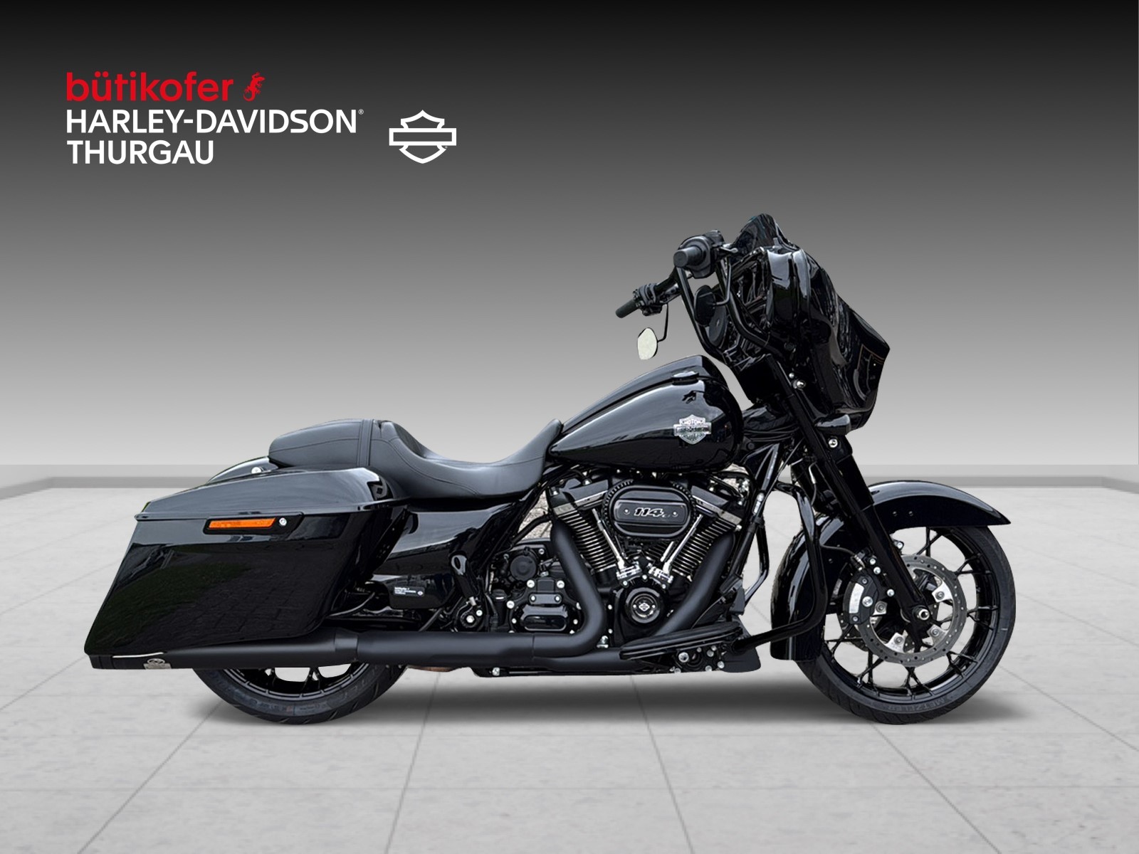 HARLEY-DAVIDSON FLHXS Street Glide Special Black Finish 114-image-1