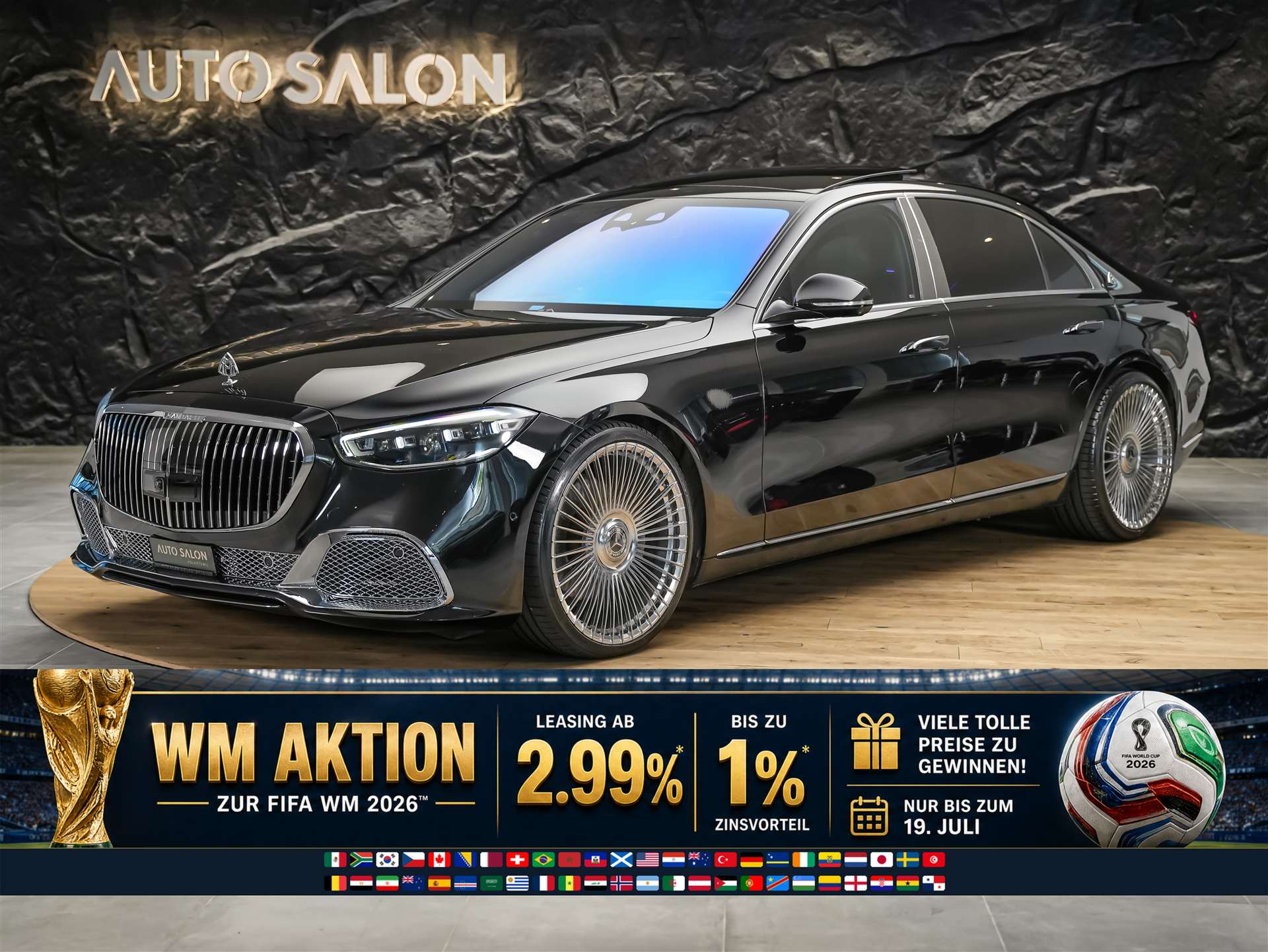 MERCEDES-BENZ S 400 d L 4Matic 9G-Tronic *Maybach* First Class Fond*Panorama*