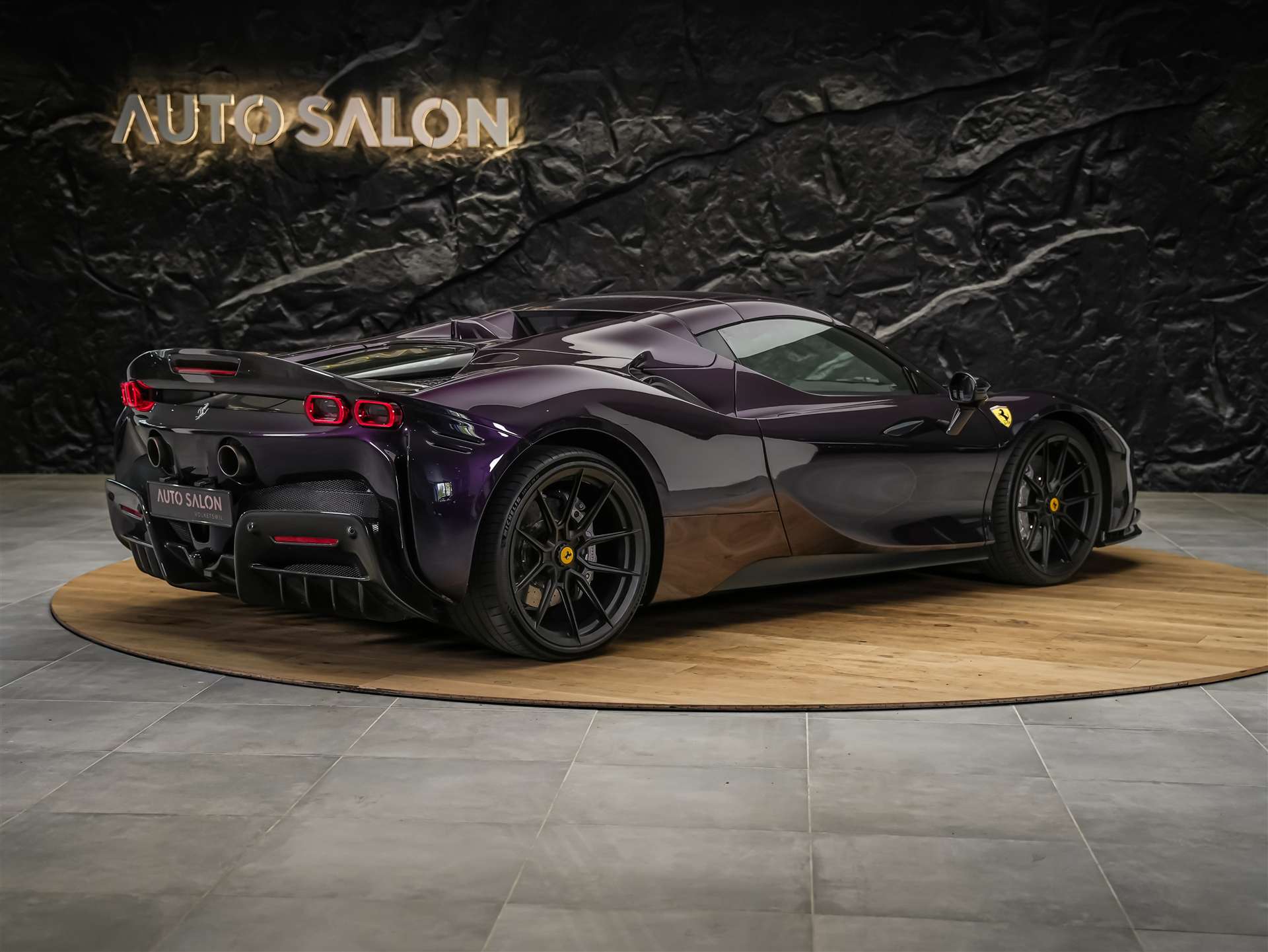 FERRARI SF90 Spider *Assetto Fiorano* Viola Hong Kong*Full Spec*Novitec*-image-9