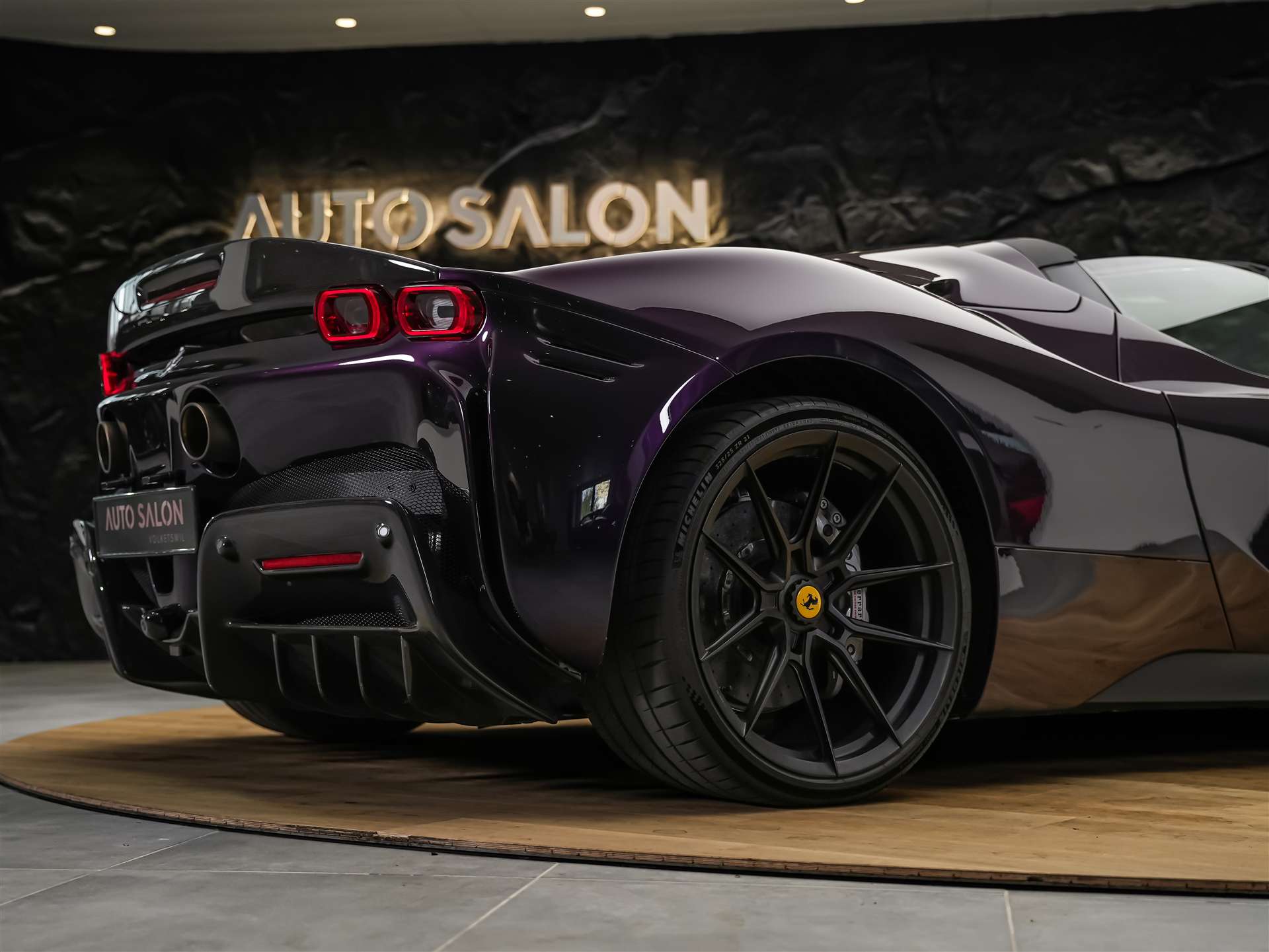 FERRARI SF90 Spider *Assetto Fiorano* Viola Hong Kong*Full Spec*Novitec*-image-23