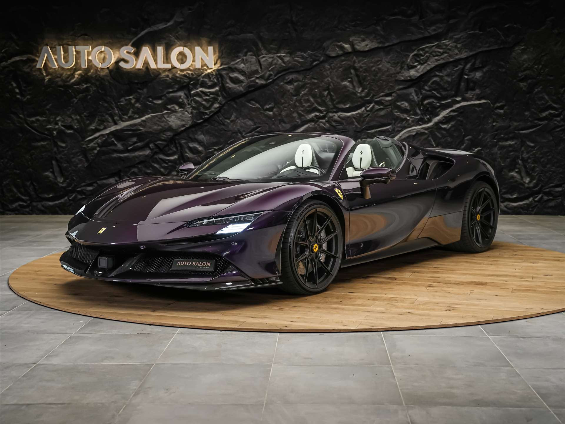 FERRARI SF90 Spider *Assetto Fiorano* Viola Hong Kong*Full Spec*Novitec*