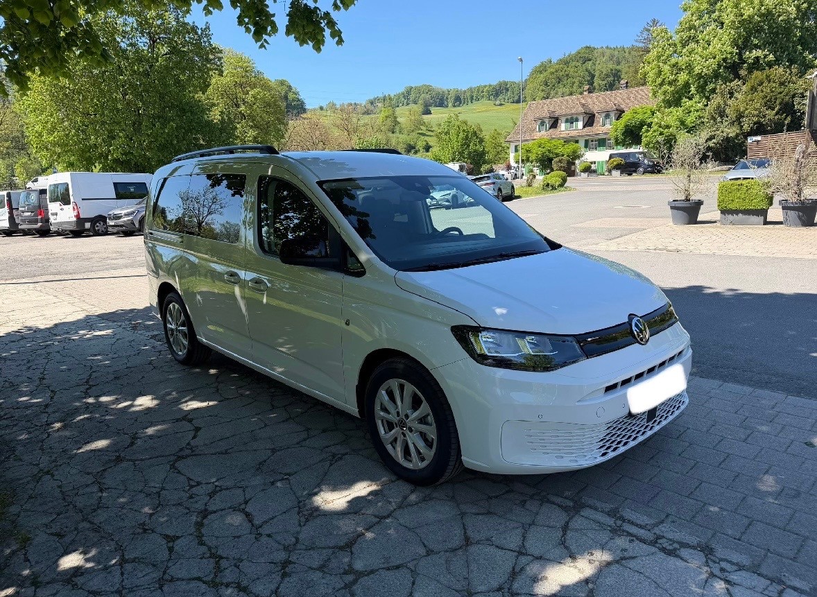 VW Caddy Maxi 2.0 TDI Liberty DSG inkl. XL Umbau für Rollstuhltransport FLEXI RAMP XL-image-1