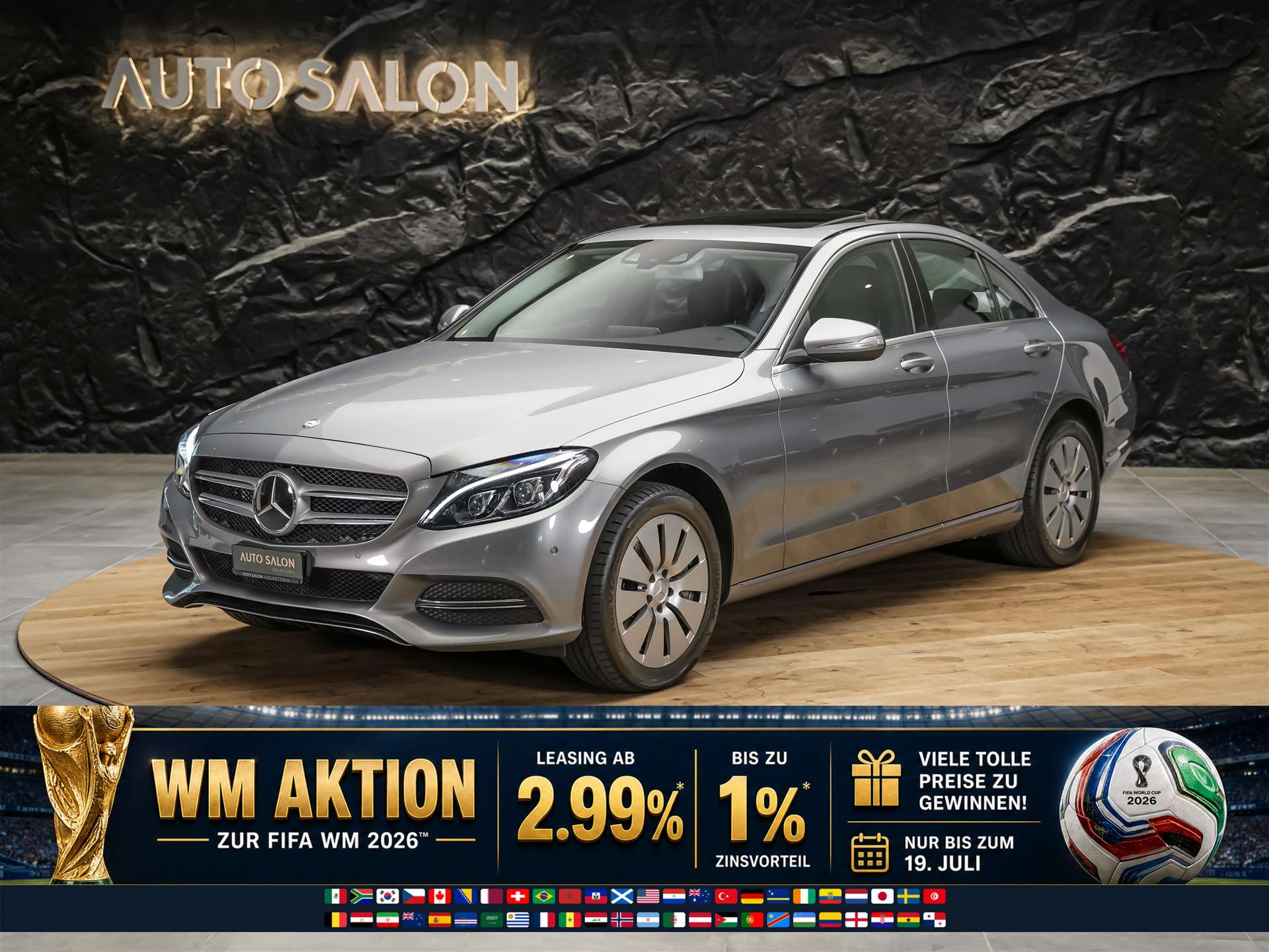 MERCEDES-BENZ C 400 Avantgarde 4Matic 7G-Tronic *El. Sitze mit Memory*Sitzheizung*Panorama*