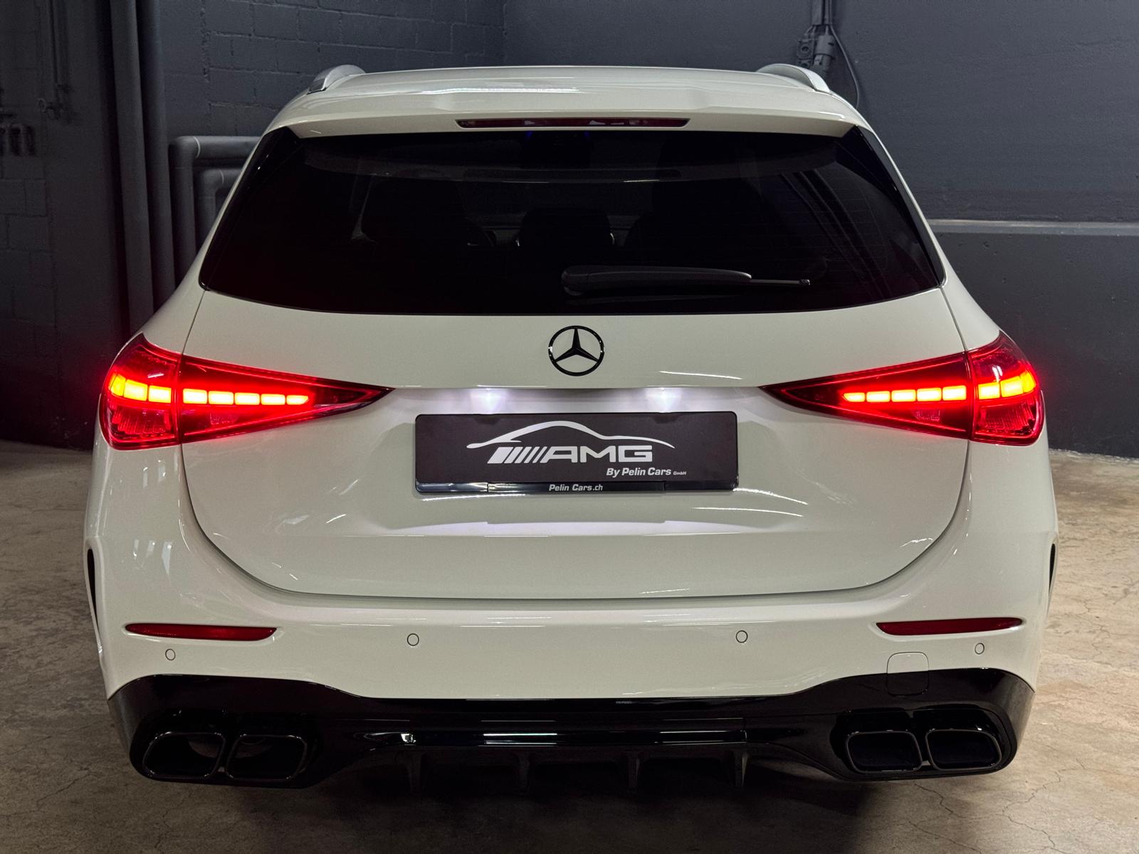 MERCEDES-BENZ C 180 T AMG (C63s AMG Bodykit) Limited White&Black Performance 4Jahre Vollgarantie & Gratisservice-image-5