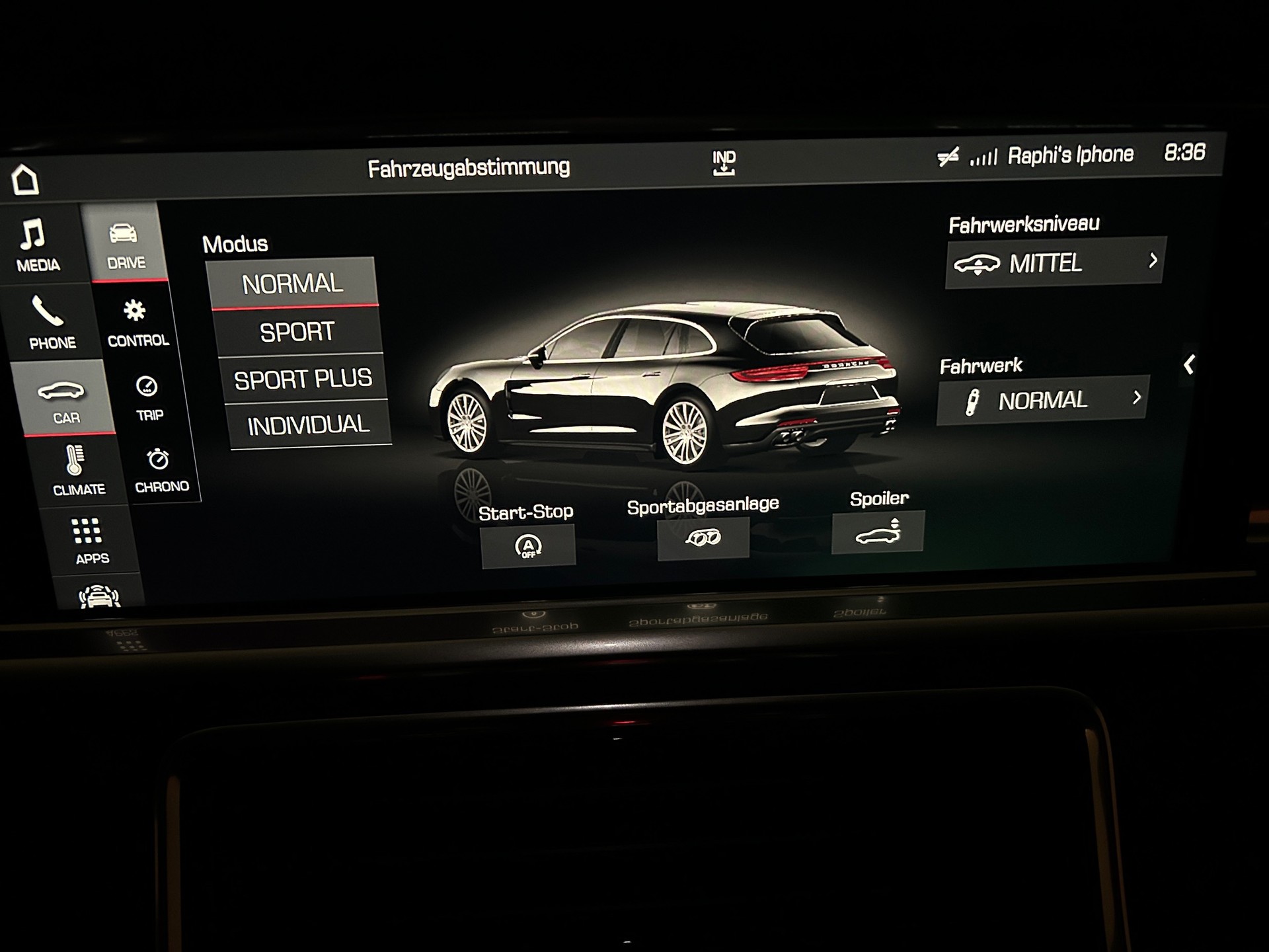 PORSCHE Panamera 4S Sport Turismo PDK*CH Fahrzeug*Schiebedach*Sportauspuff*Soft Close*-image-23